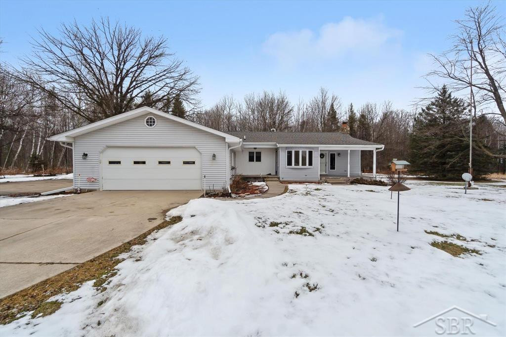 100 Hickson Drive, Merrill, MI 48637 — front exterior