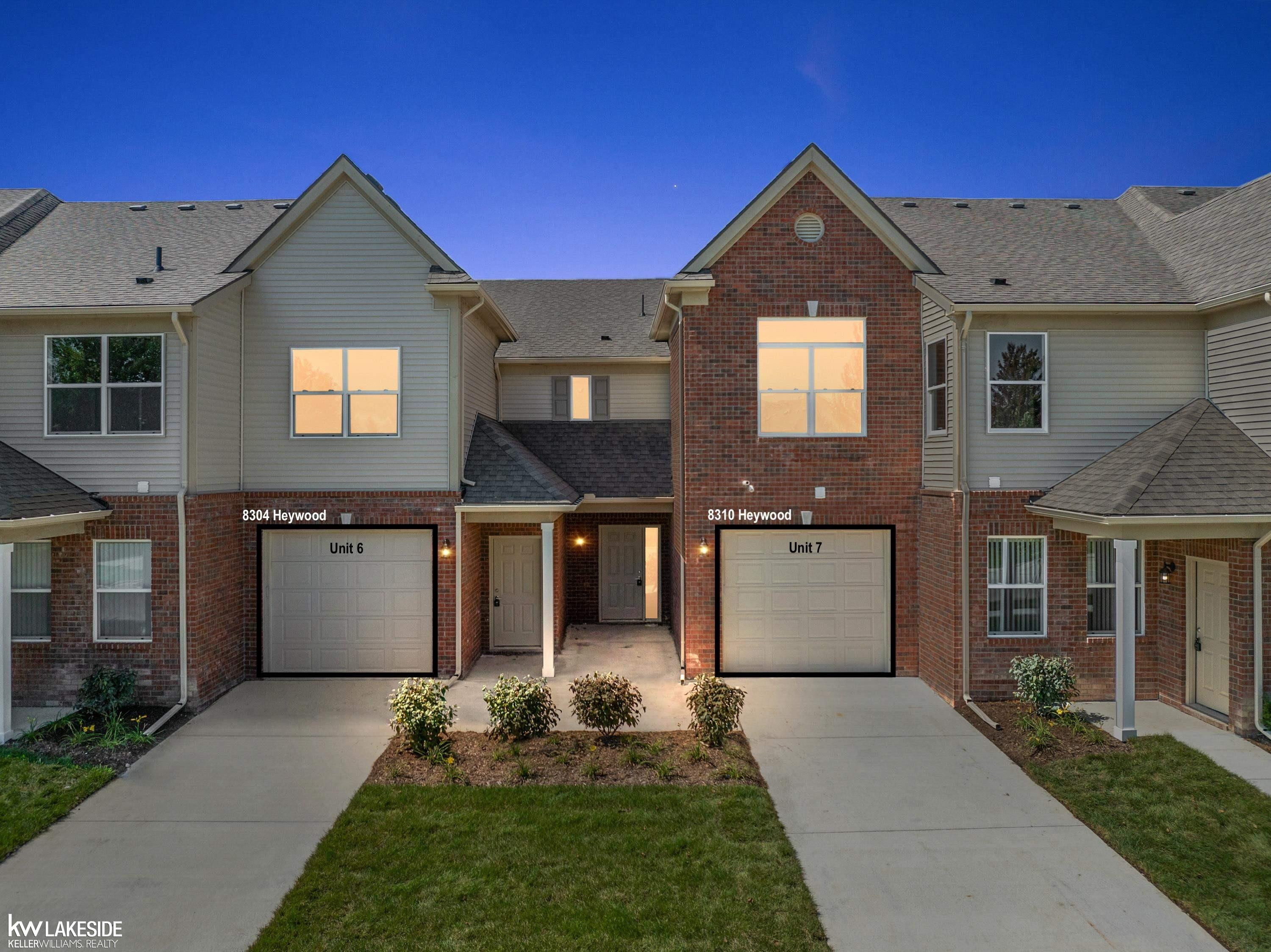 8304 Heywood Circle, Sterling Heights, MI 48312 — front exterior