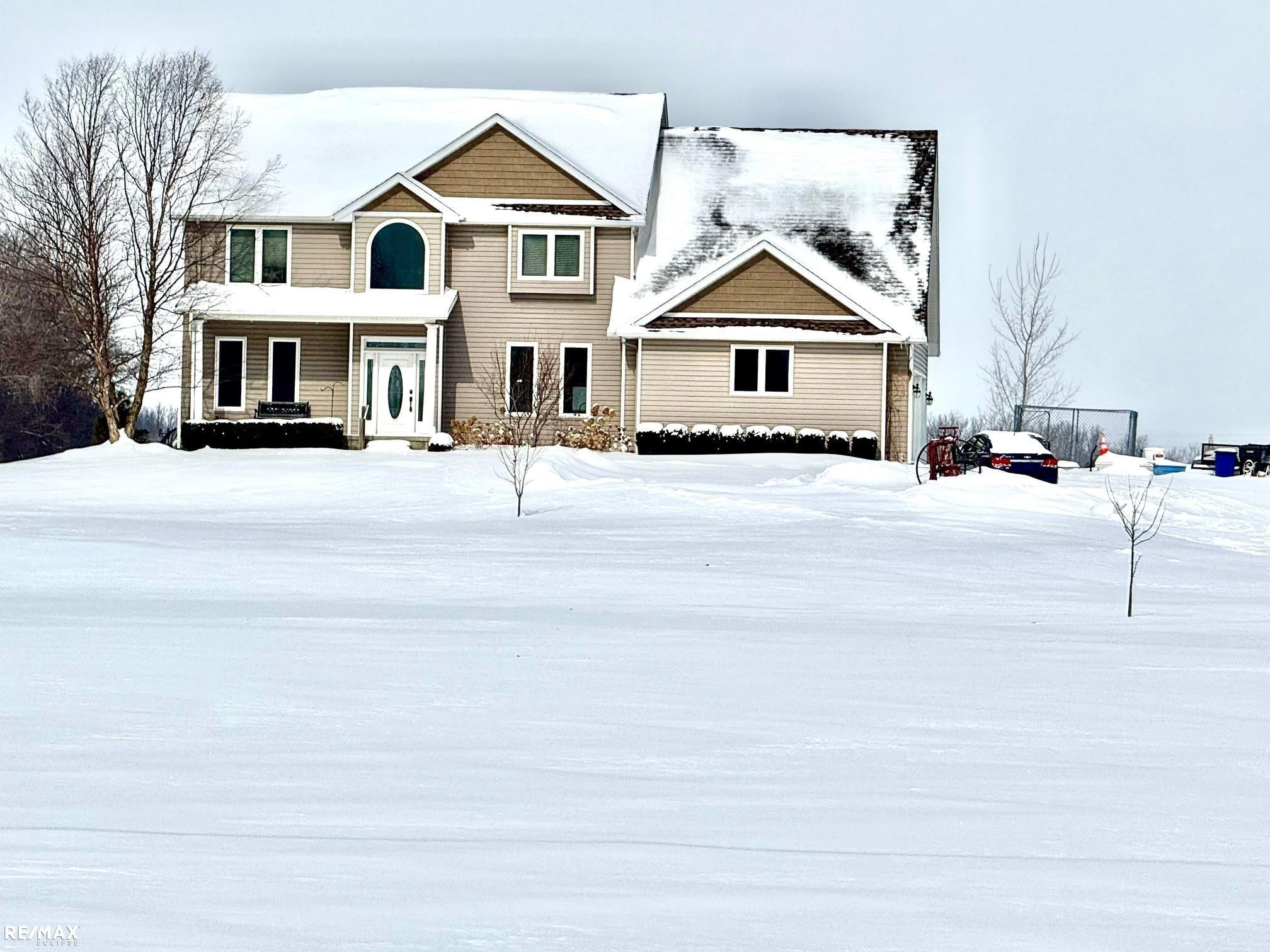 27583 Pratt Road, Richmond, MI 48062 — front exterior