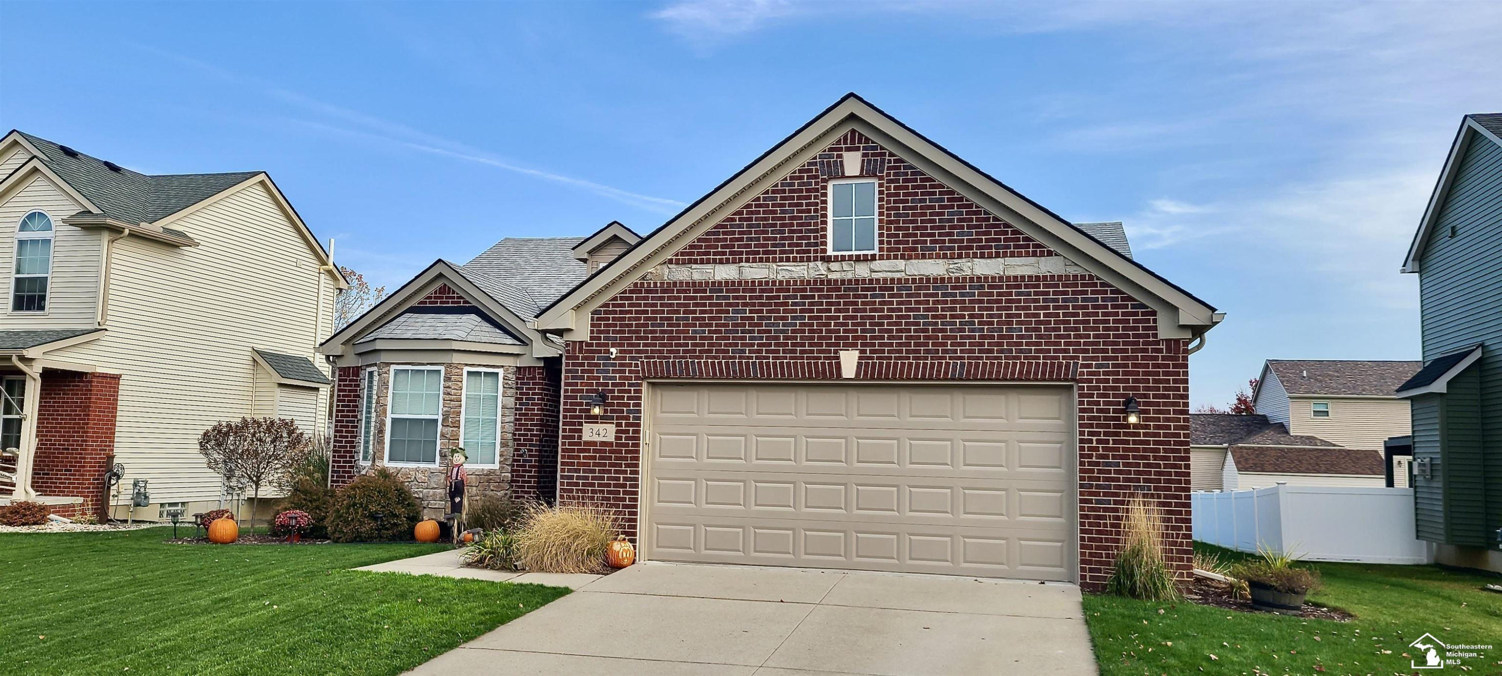 342 White Owl Lane, Dundee, MI 48131 — front exterior
