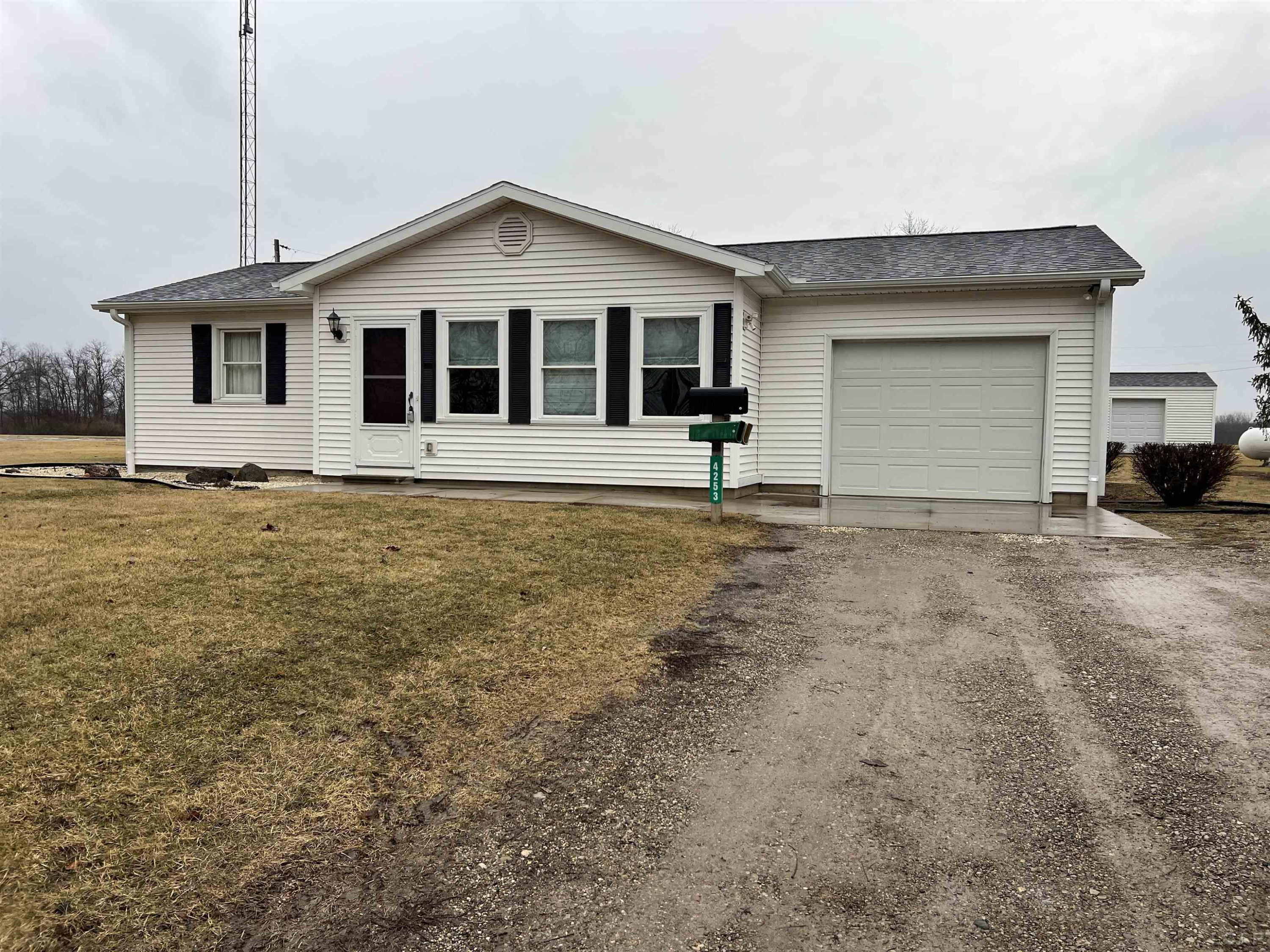 4253 Benner Highway, Clayton, MI 49235 — front exterior