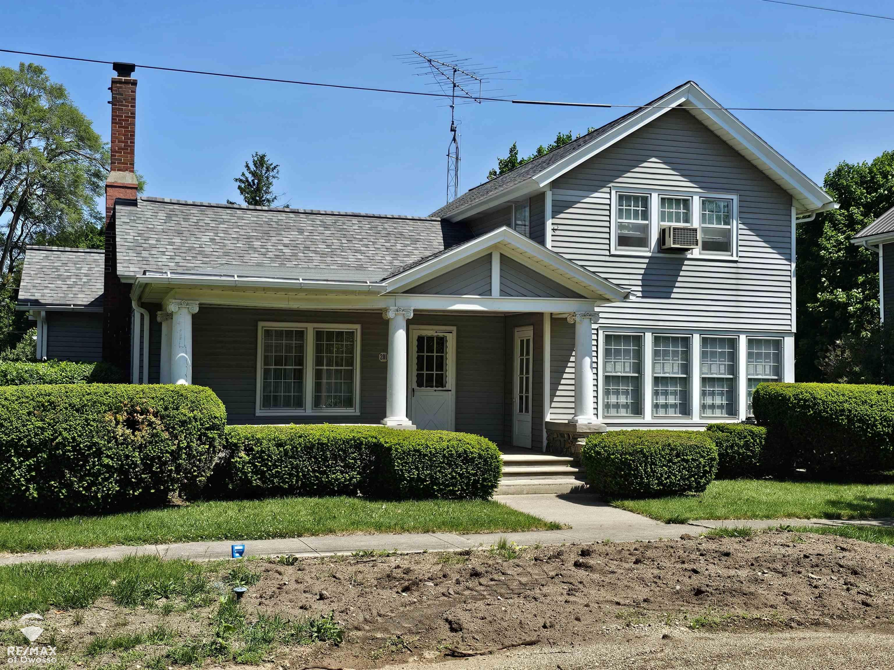 201 Clinton Street, Ovid, MI 48866 — front exterior