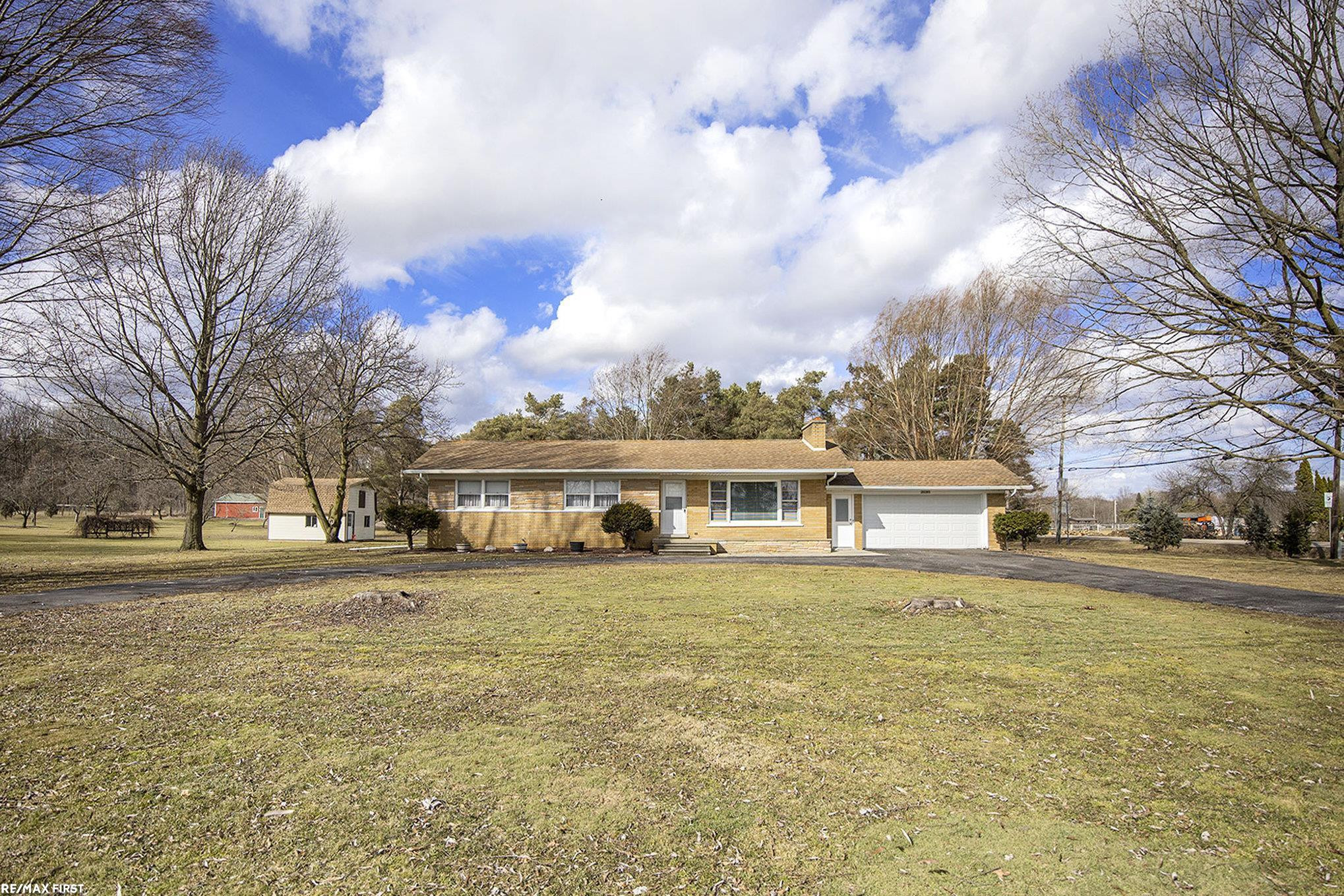 20285 29 Mile Road, MI — front exterior