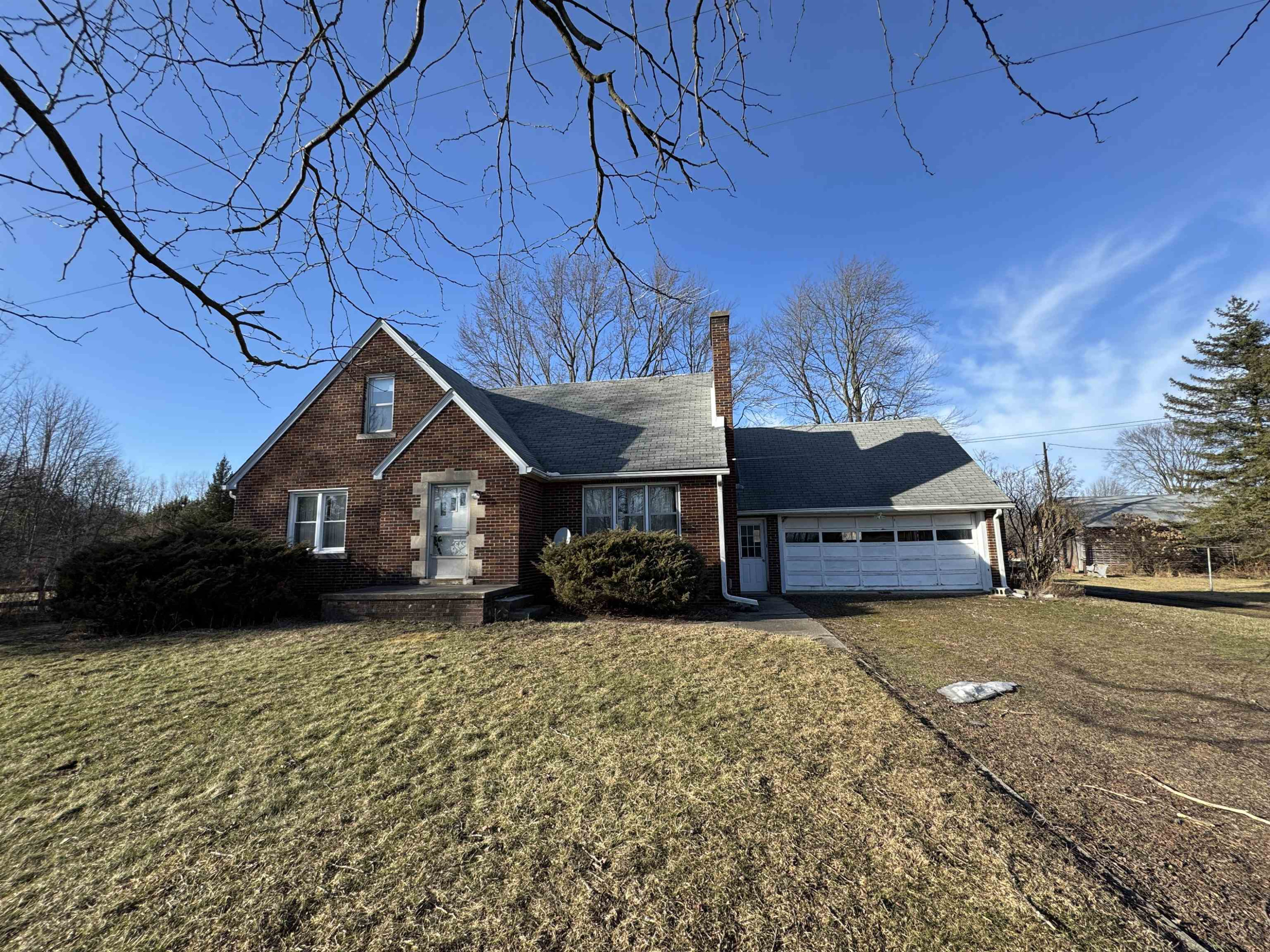 9224 Weber Road, MI — front exterior