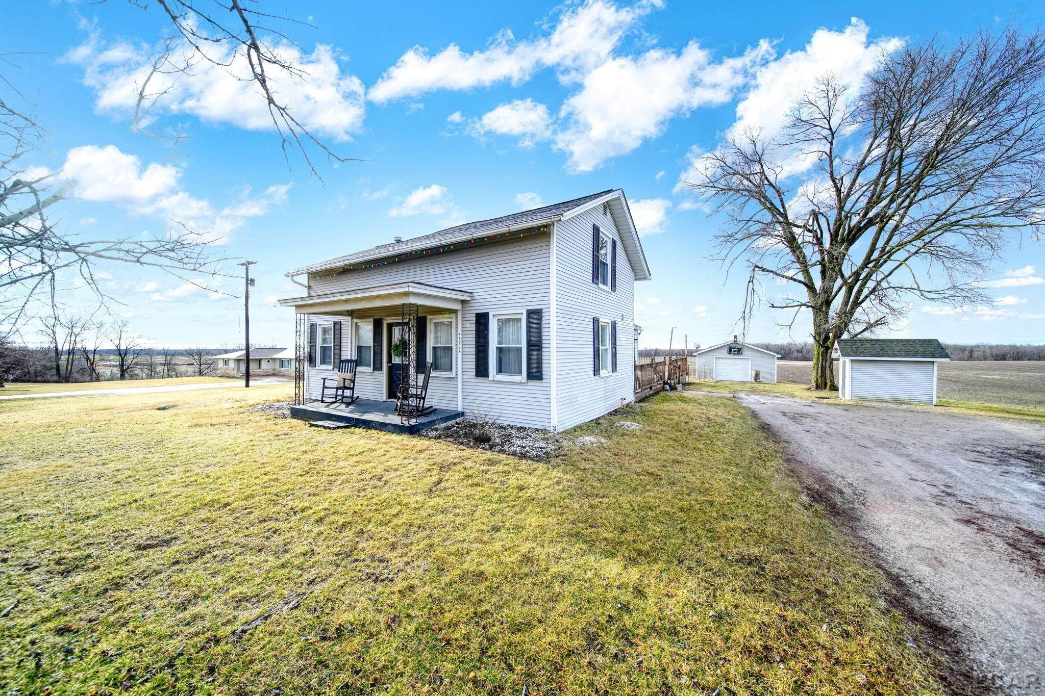 5357 W Monroe Road, Tipton, MI 49287 — front exterior