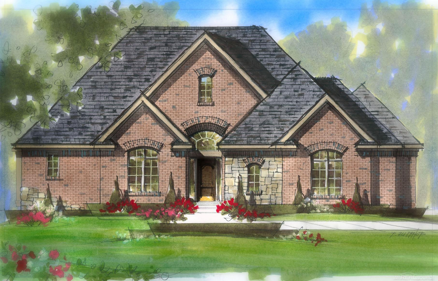 7499 Mulberry Drive, MI 48095 — front exterior