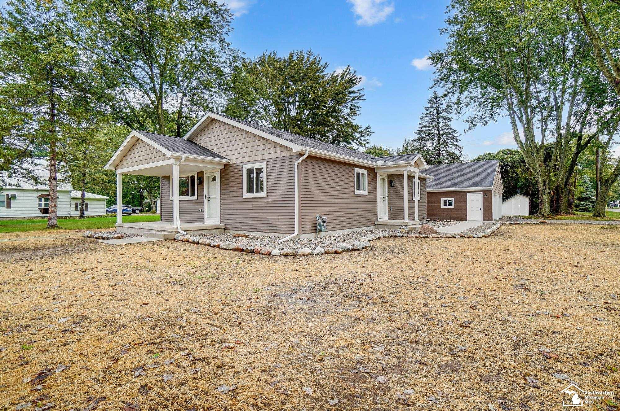 12510 Spicer Street, Carleton, MI 48117 — front exterior