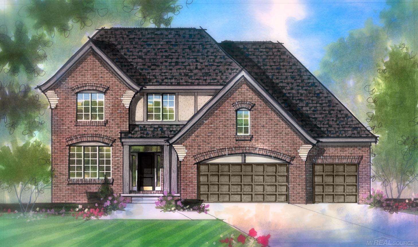 17835 Player Drive, Macomb, MI 48042 — front exterior