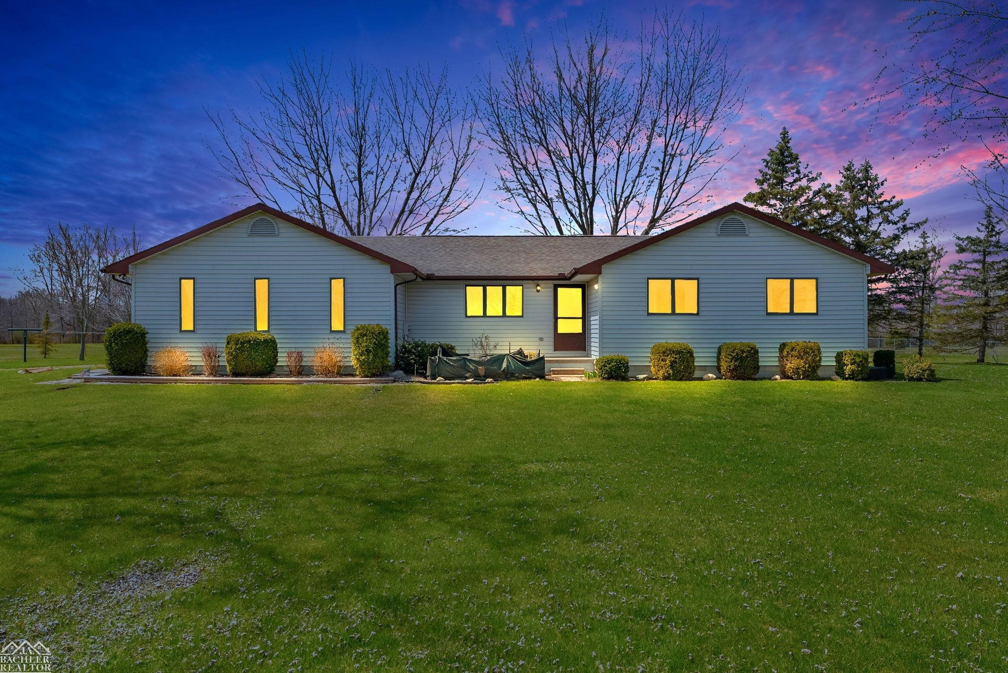 5100 Starville Road, MI — front exterior