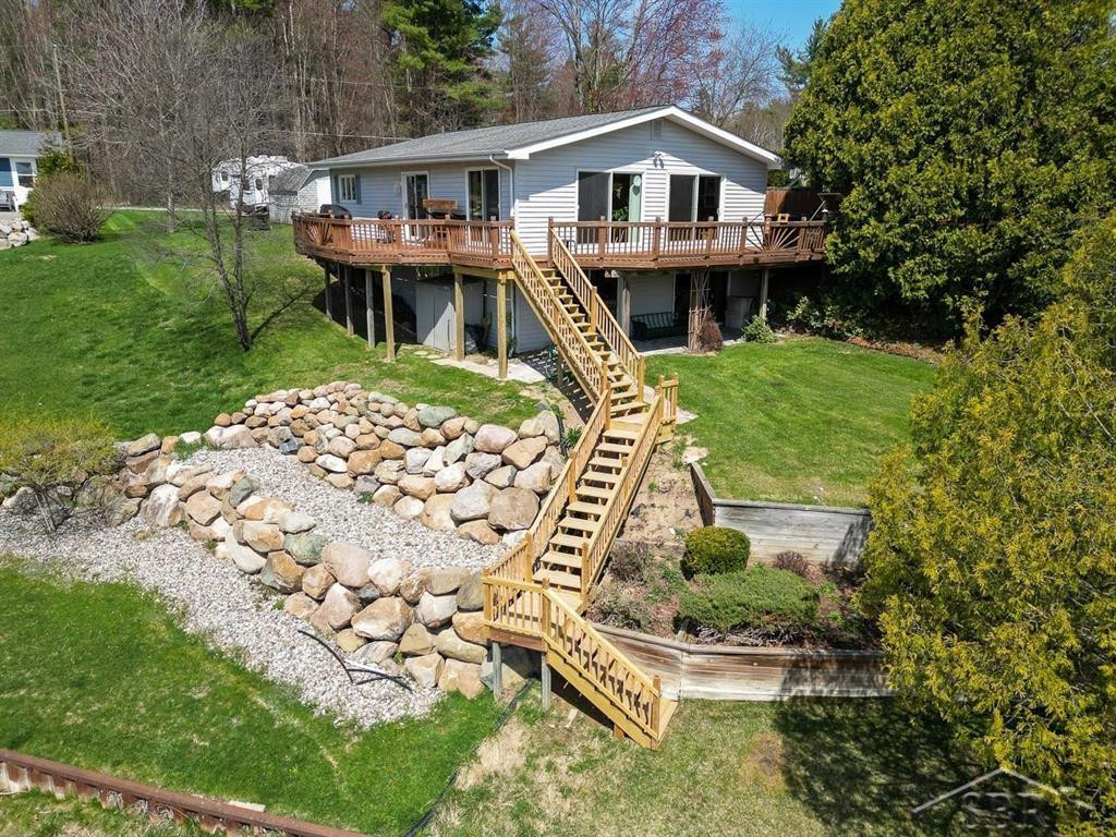4438 N Verity Road, Sanford, MI 48657 — front exterior