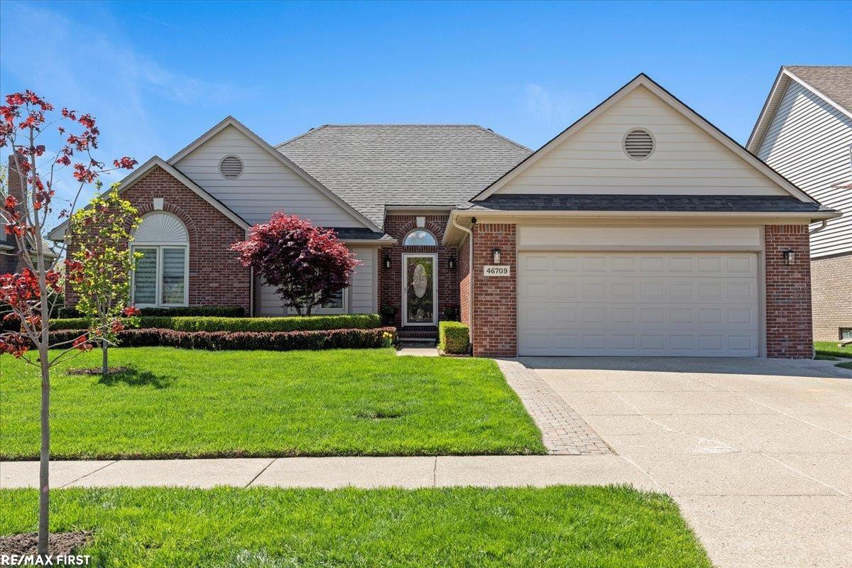 46709 Covington Drive, Macomb, MI 48044 — front exterior