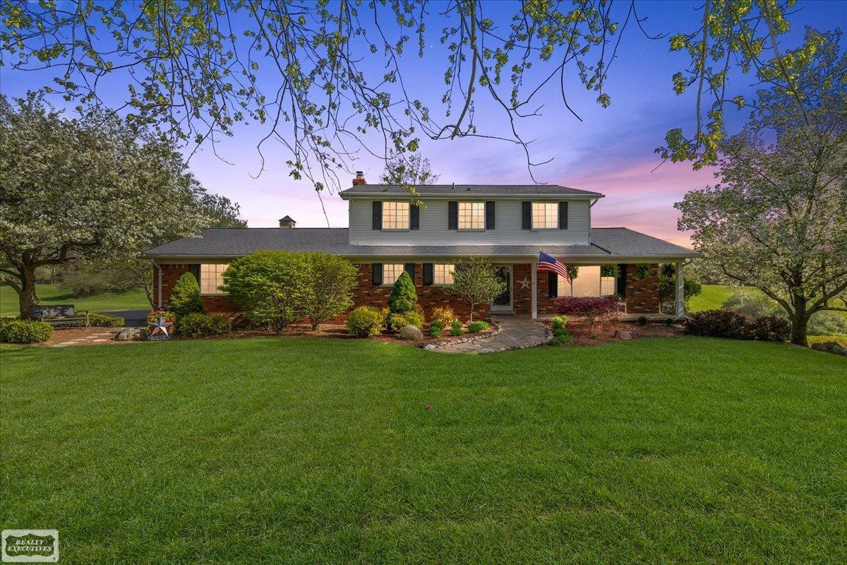1151 Glen Meadow Lane, Leonard, MI 48367 — front exterior