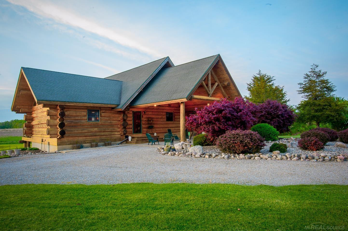 13612 W Beecher Road, Hudson, MI 49247 — front exterior