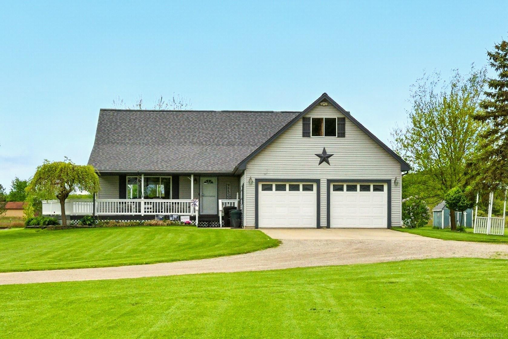 2219 Riley Center Road, MI — front exterior