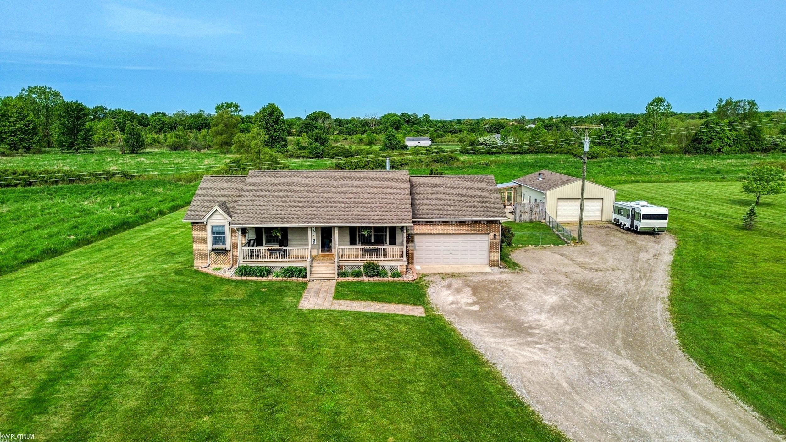 2915 Reeves Road, MI — front exterior