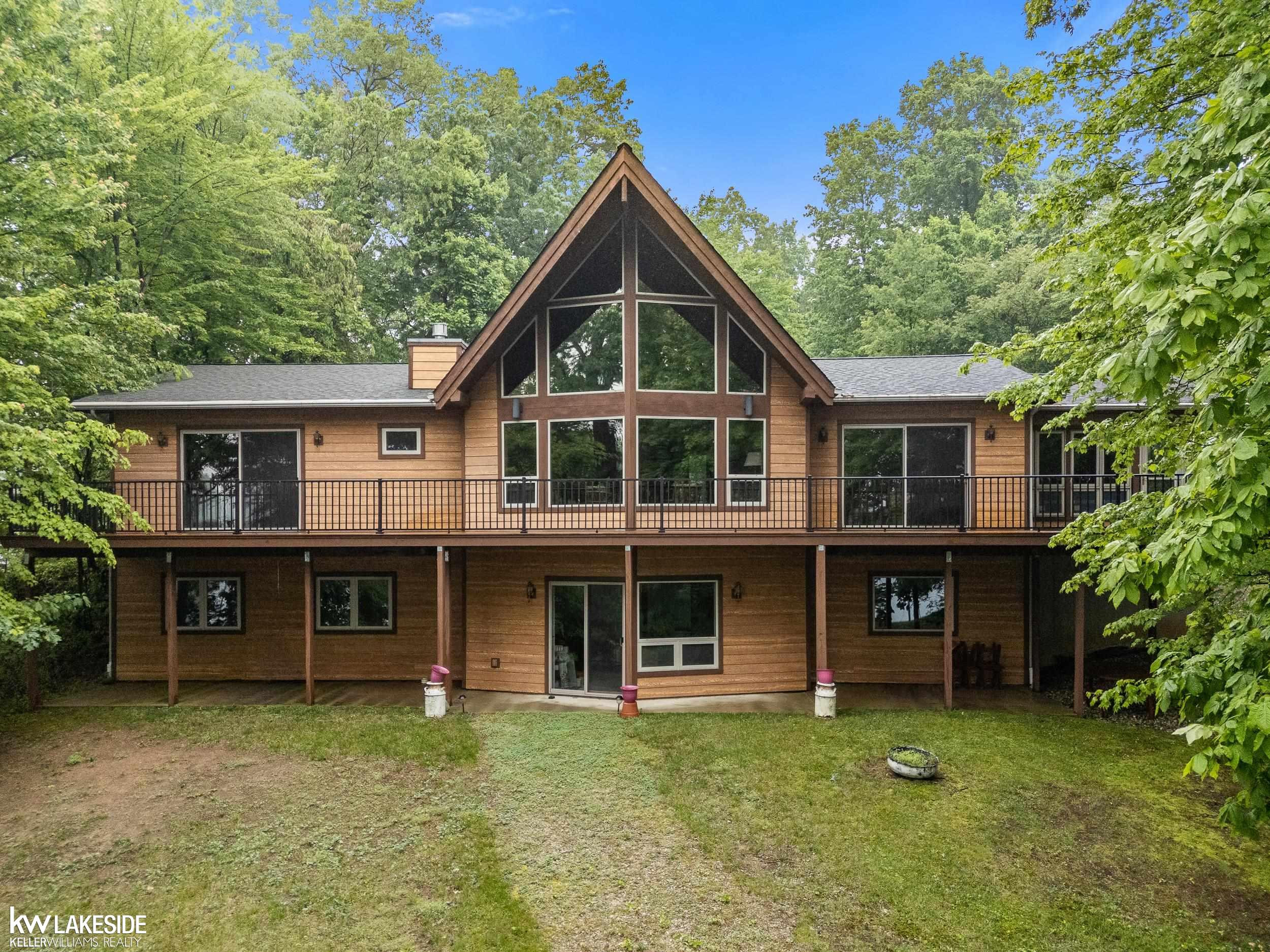 12667 Crystal Lake Drive, Cement City, MI 49233 — front exterior