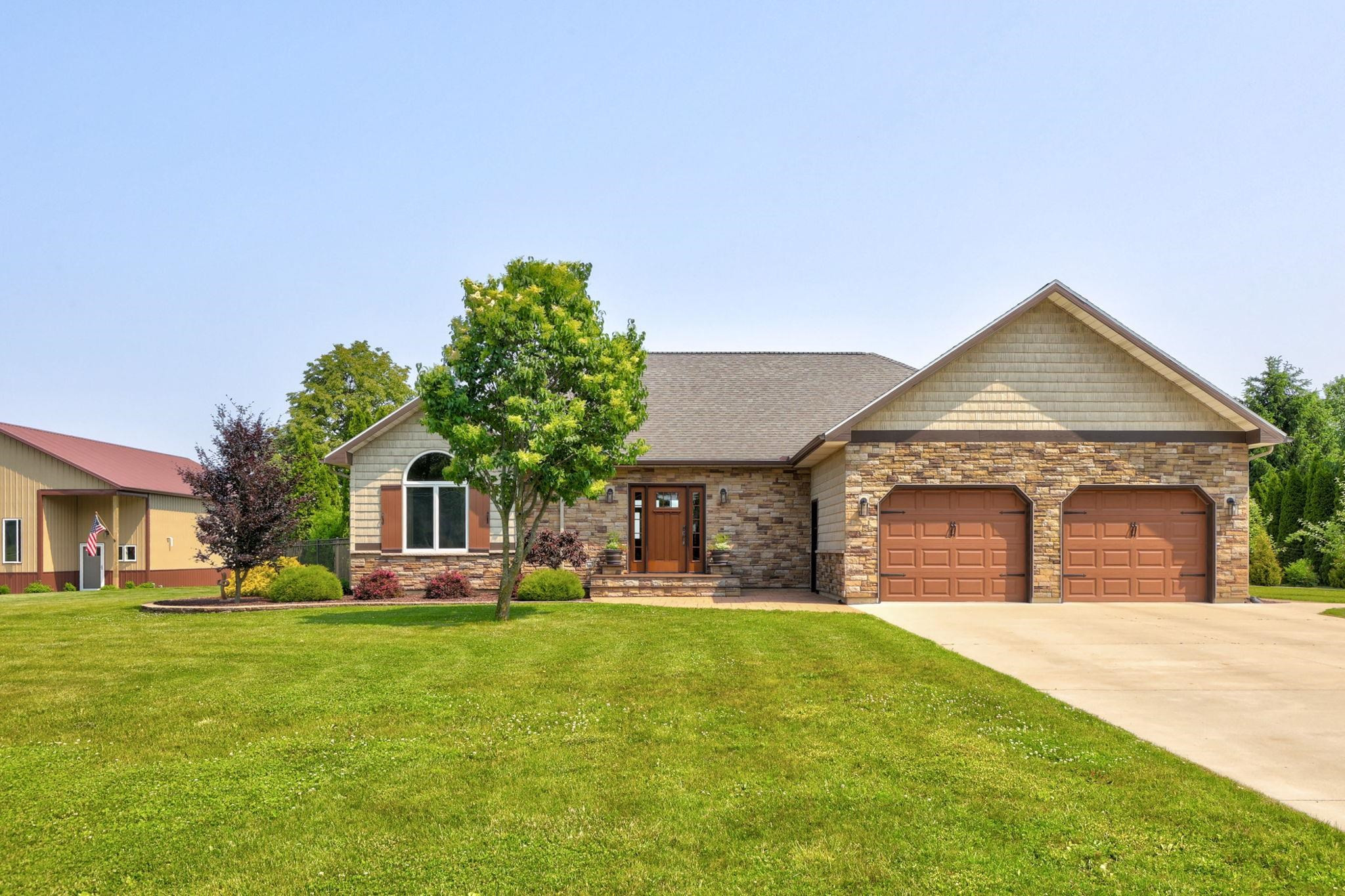 10317 Lange Road, Birch Run, MI 48415 — front exterior