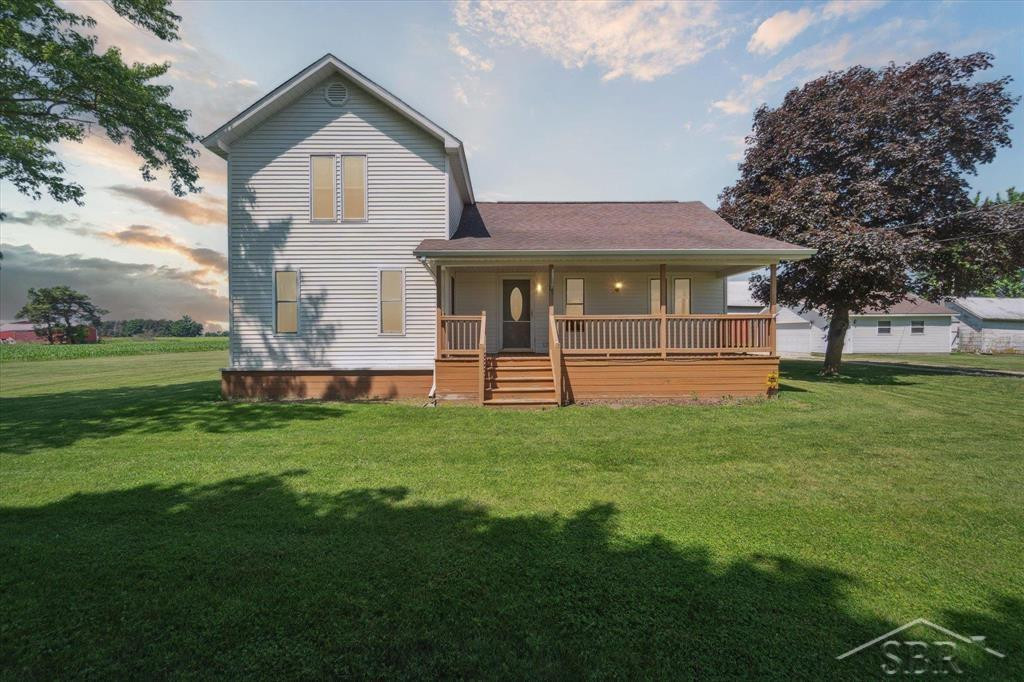 3715 NE Countyline Road, Merrill, MI 48637 — front exterior