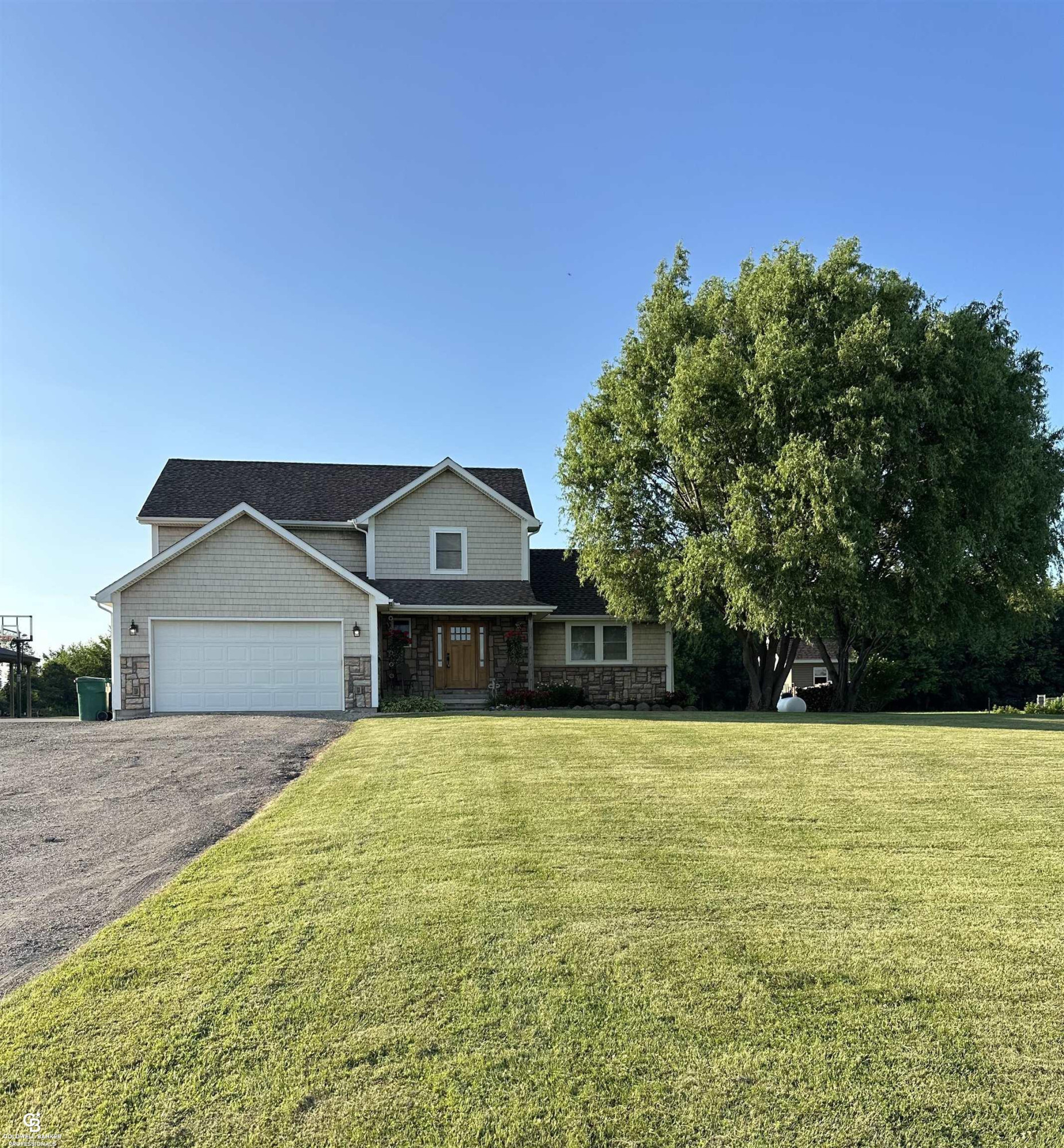 10058 Carroll Road, MI — front exterior