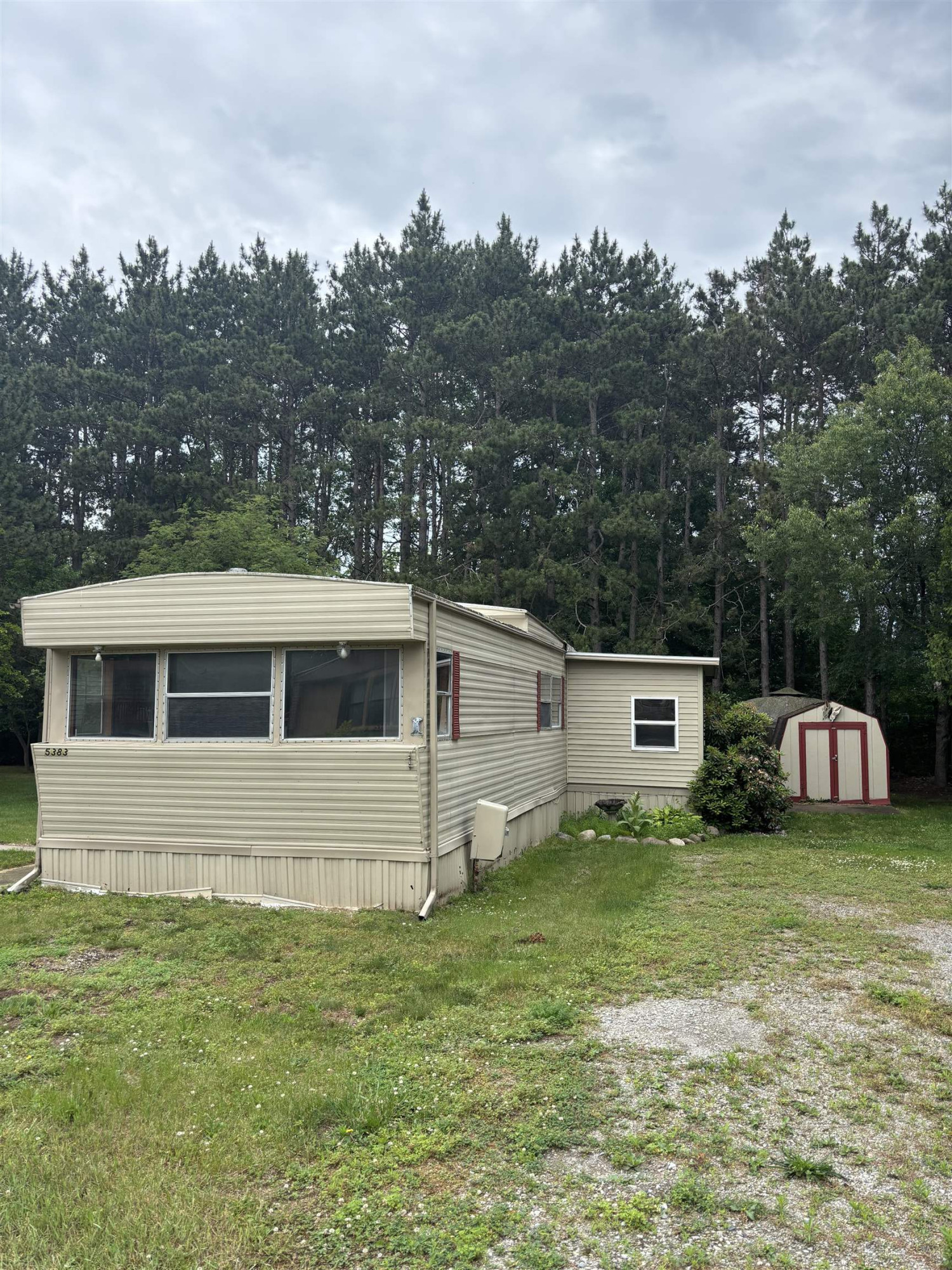 5383 PINE Street, Croswell, MI 48422 — front exterior