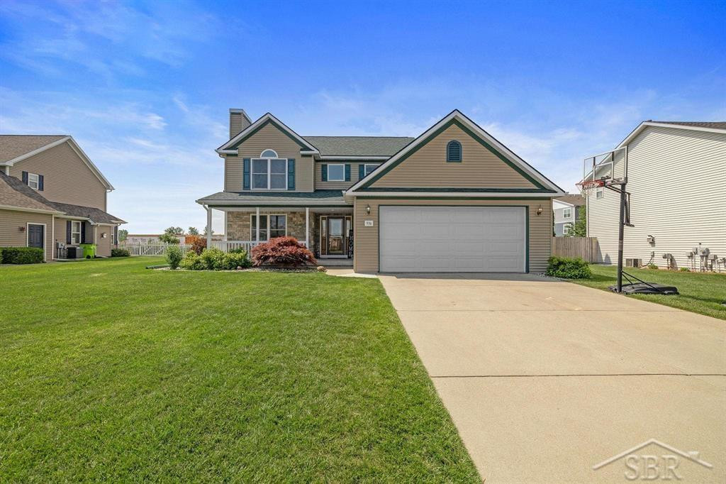 936 Appaloosa Pass, Auburn, MI 48611 — front exterior