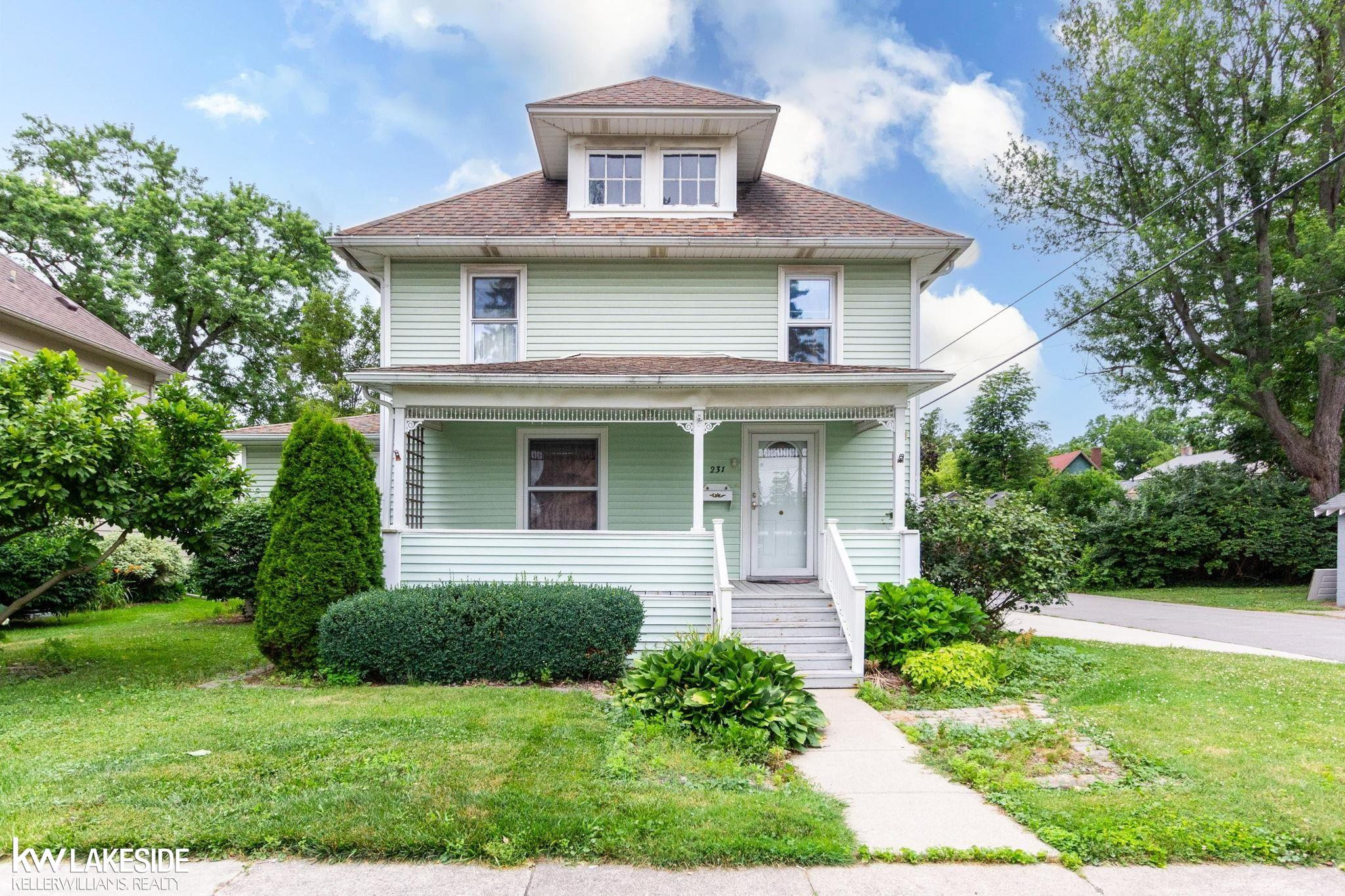 231 N Rawles Street, MI 48065 — front exterior