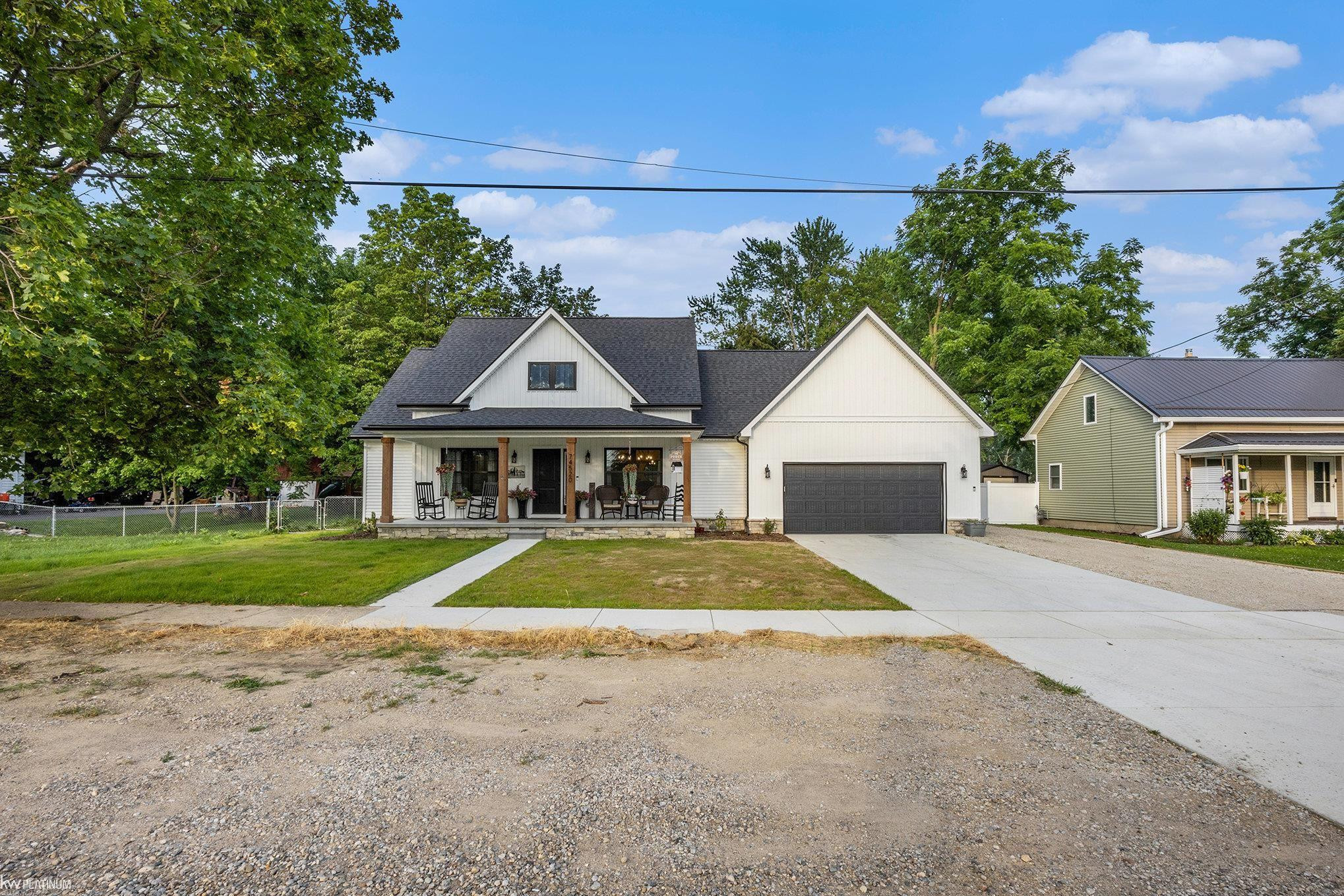 74520 Spencer Street, MI — front exterior