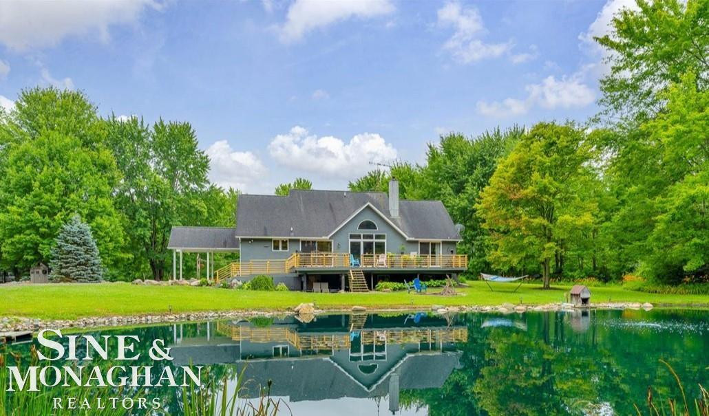 7680 Markel Road, MI — front exterior