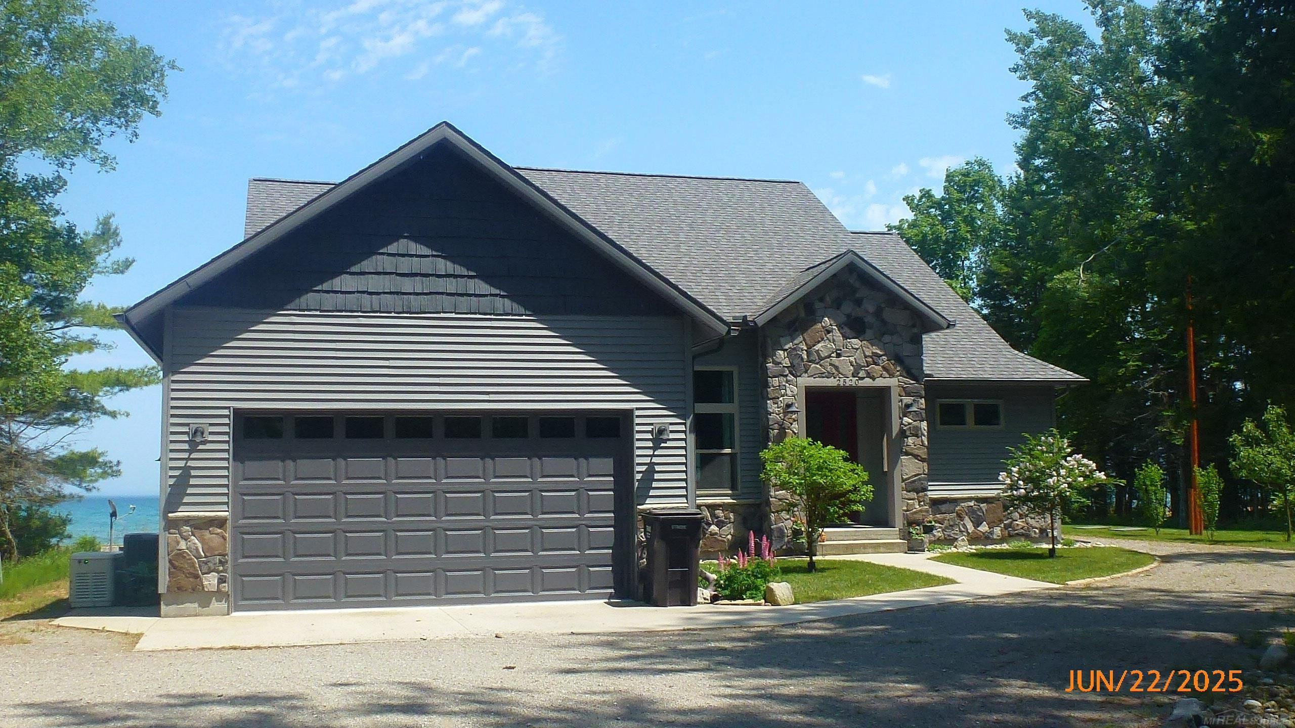 2520 Lakeshore Drive, Harrisville, MI 48741 — front exterior