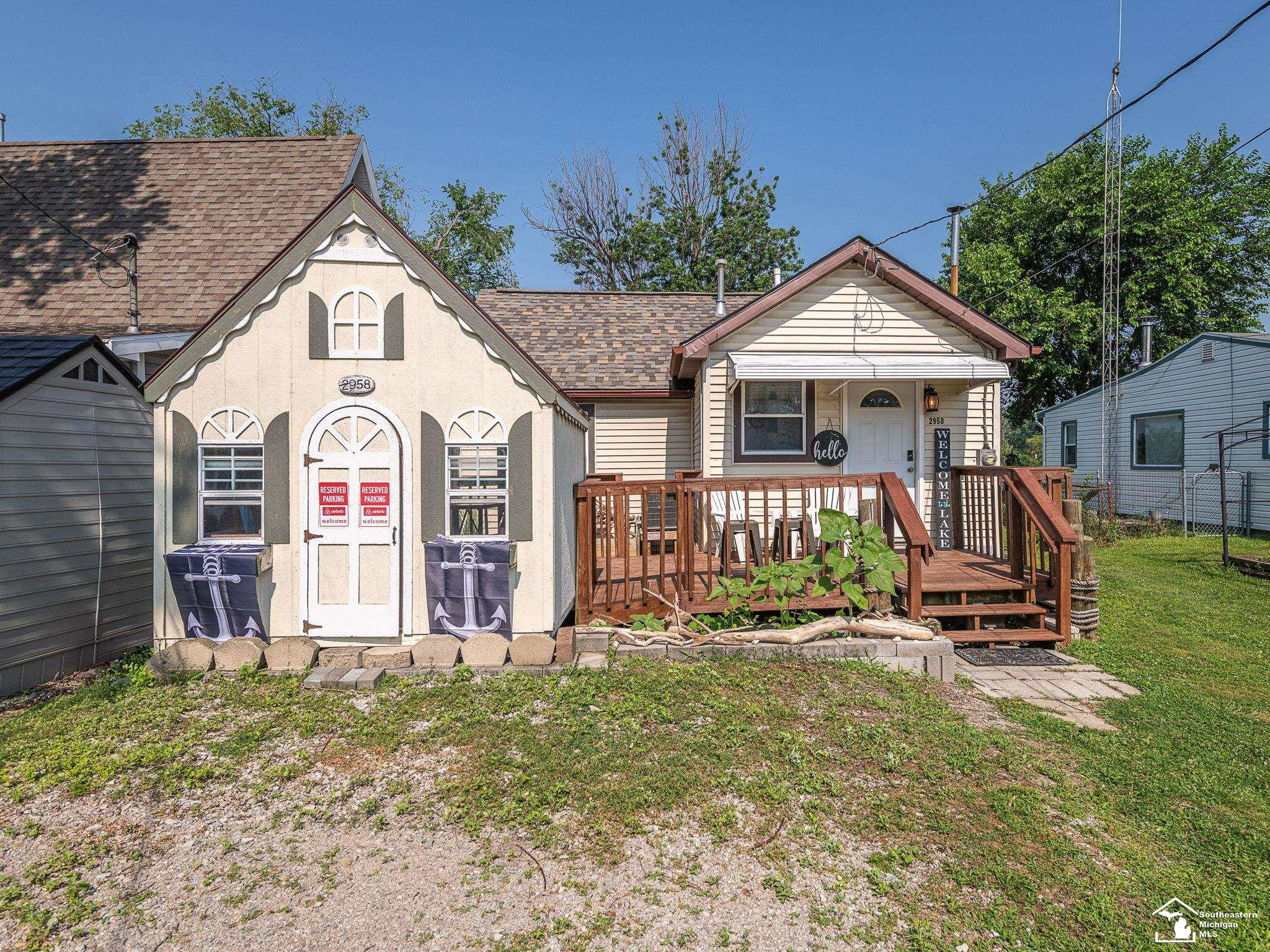 2958 Morin Point Street, Erie, MI — front exterior