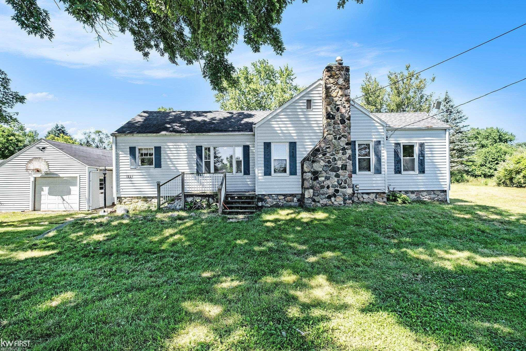 1337 E Hurd Road, Clio, MI 48420 — front exterior