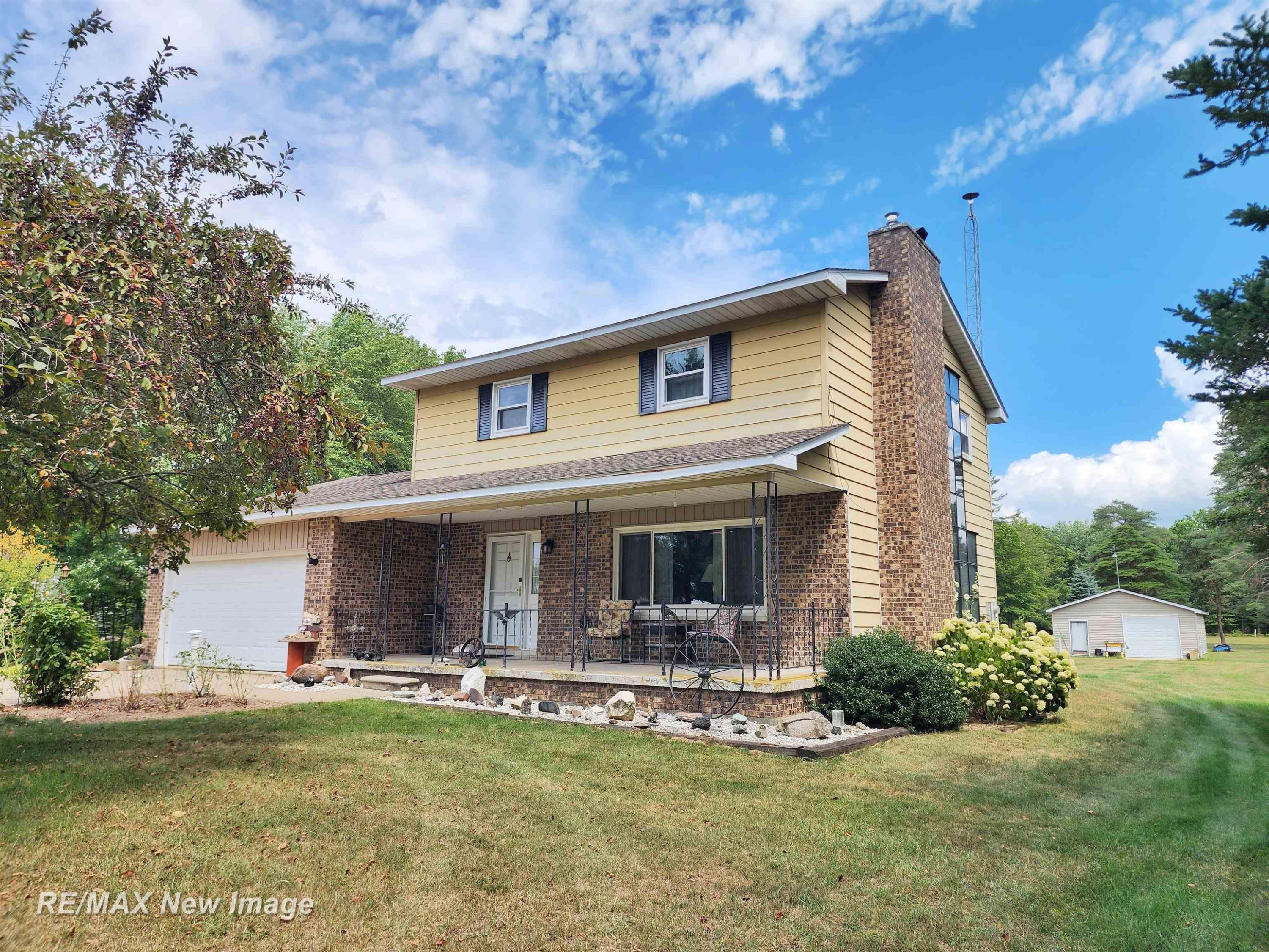 6345 S Graham Road, Saint Charles, MI 48655 — front exterior