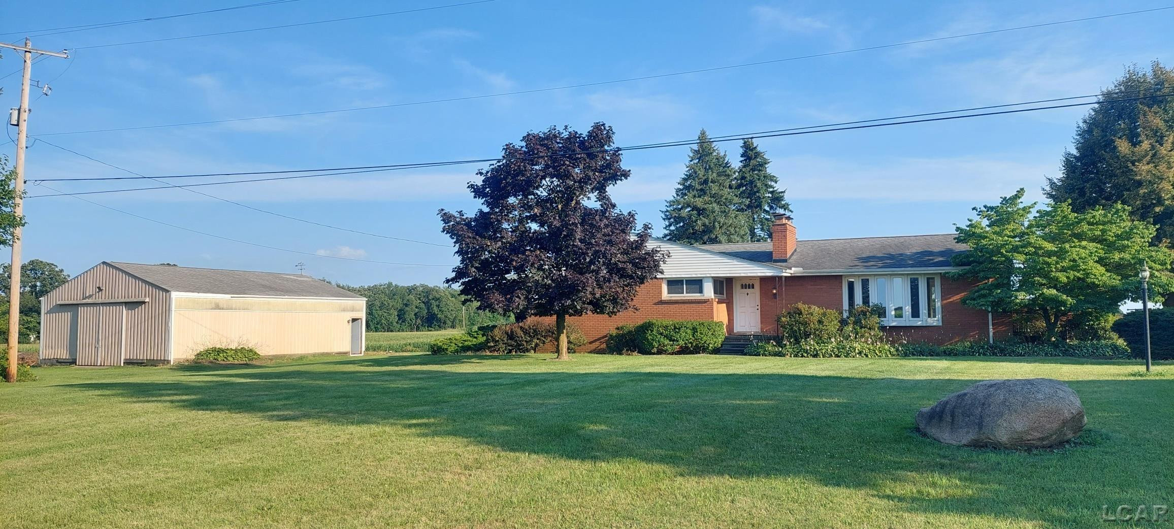 20151 Bethel Church Road, Manchester, MI 48158 — front exterior