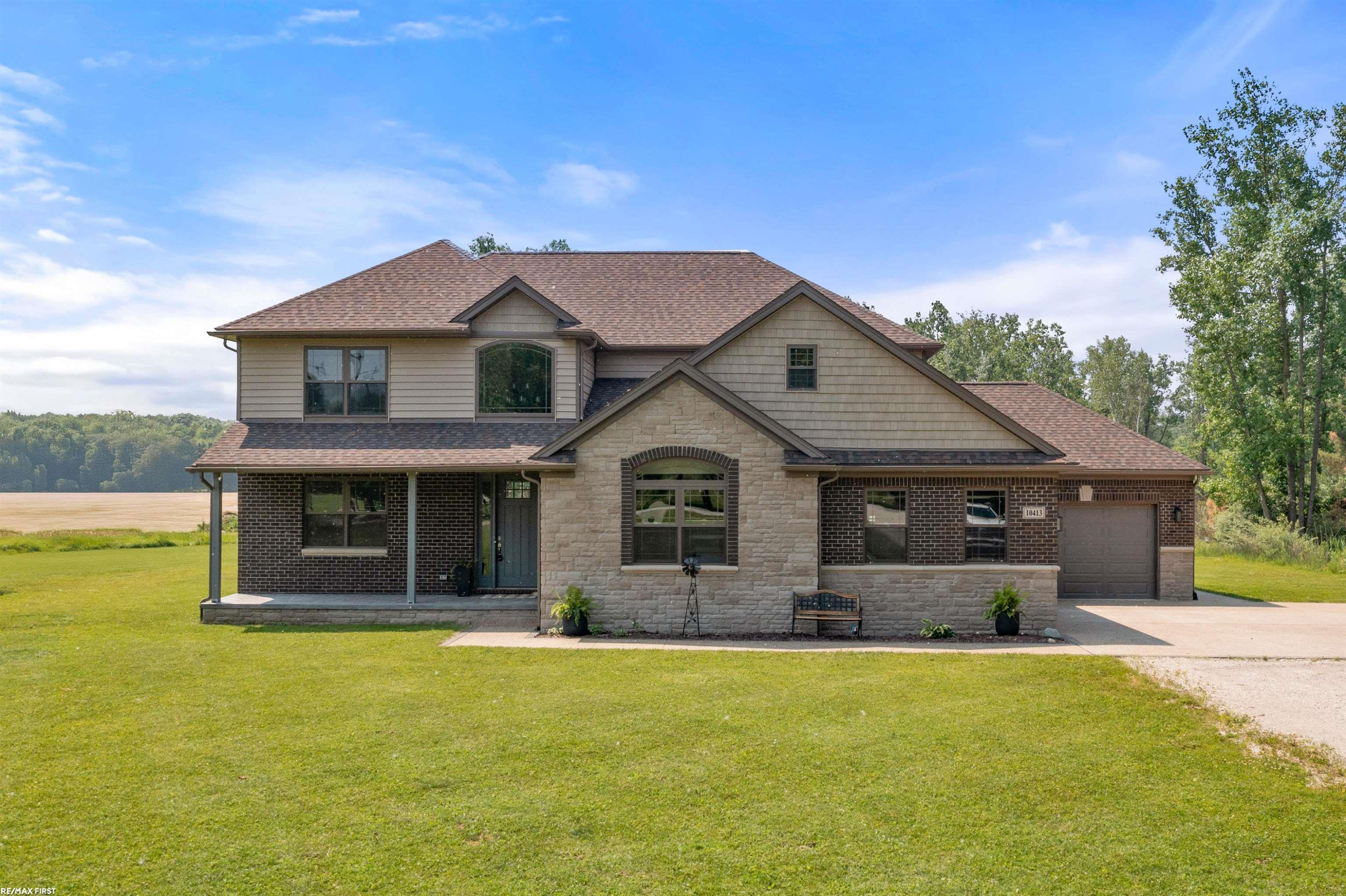 10413 Puttygut Road, MI 48064 — front exterior