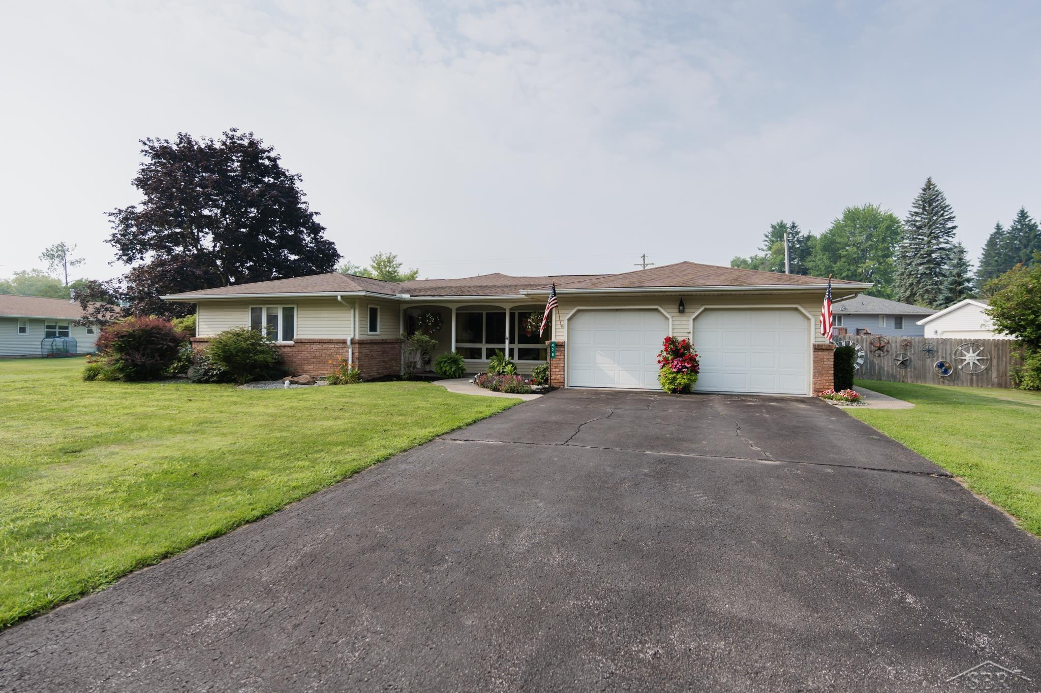 428 Doane Street, Beaverton, MI 48612 — front exterior
