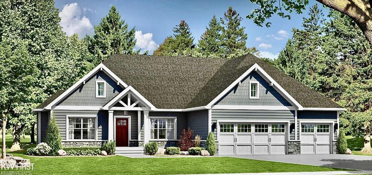5290 Spring Meadows Way, Linden, MI 48451 — front exterior