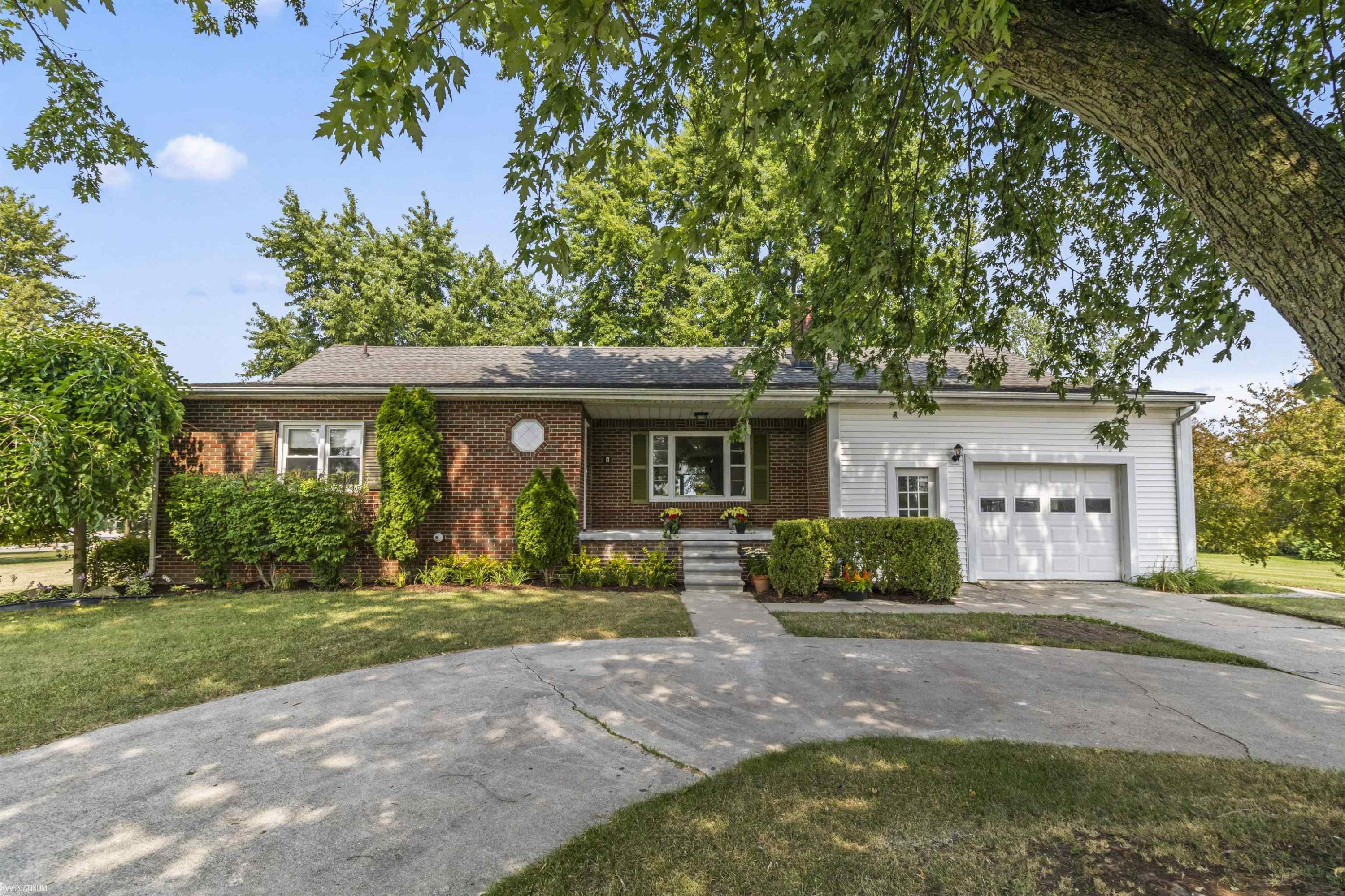 5840 Rattle Run Road, MI 48079 — front exterior