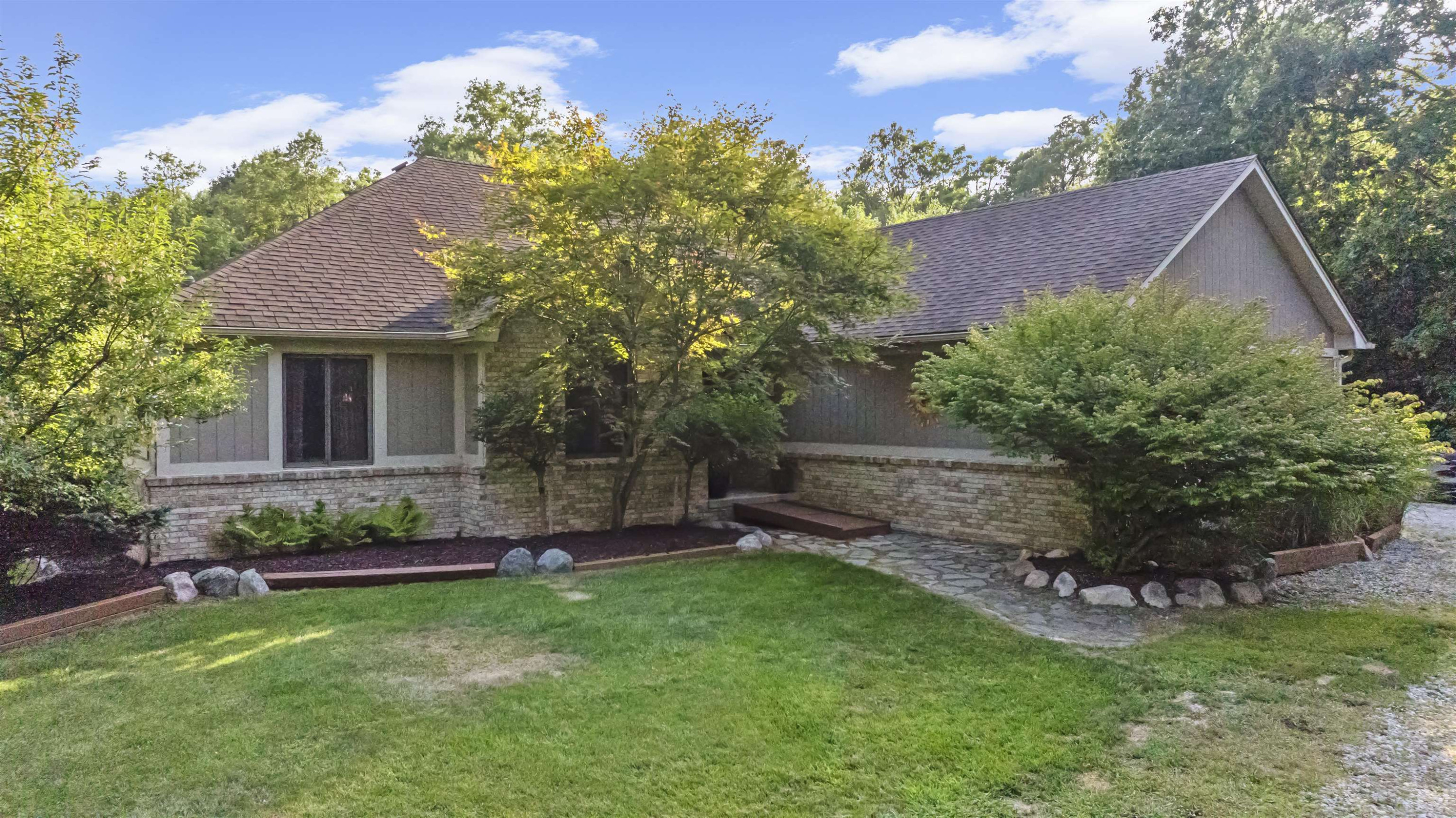 6715 North Pointe Road, MI — front exterior