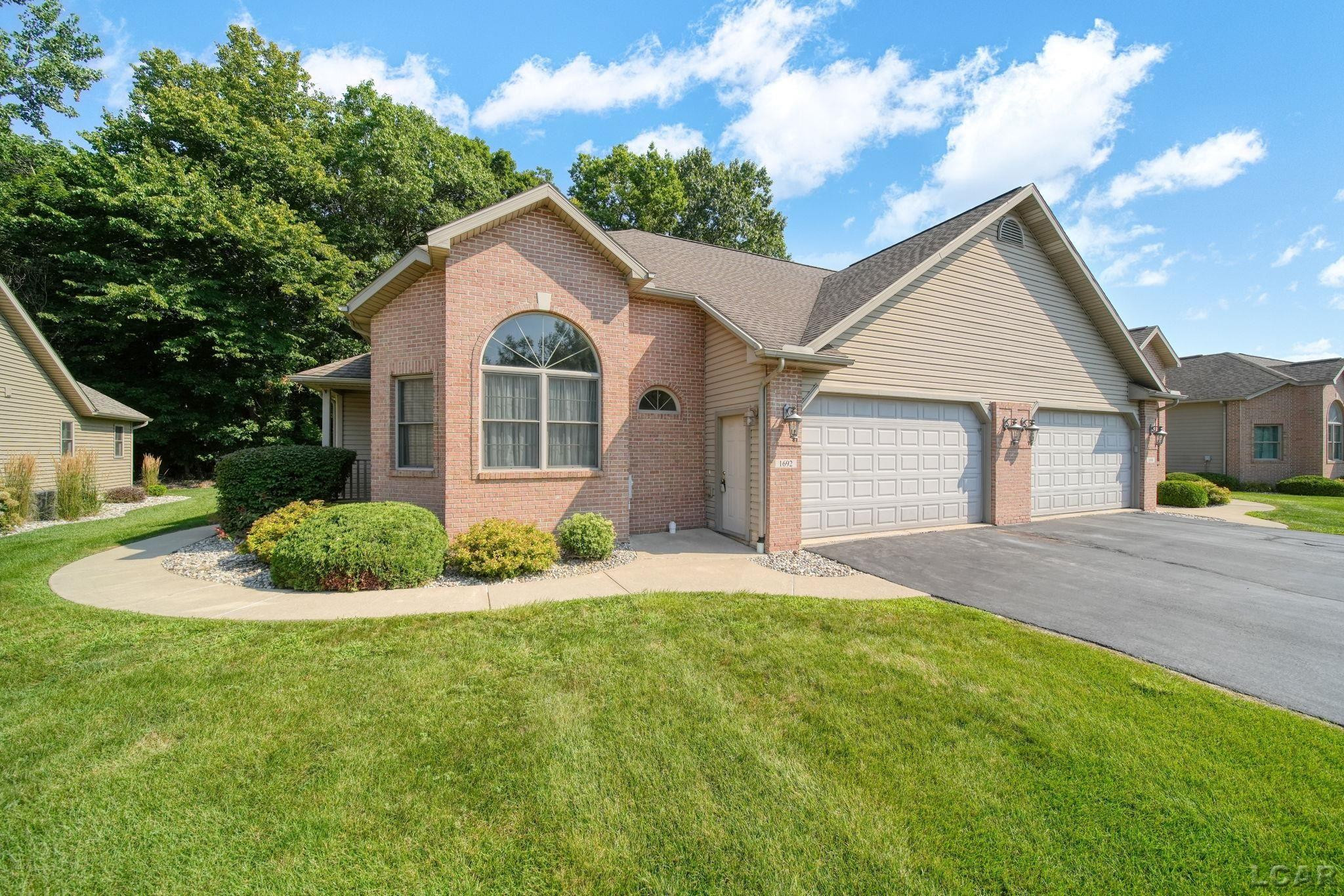1692 Rivers Edge Court, Adrian, MI 49221 — front exterior