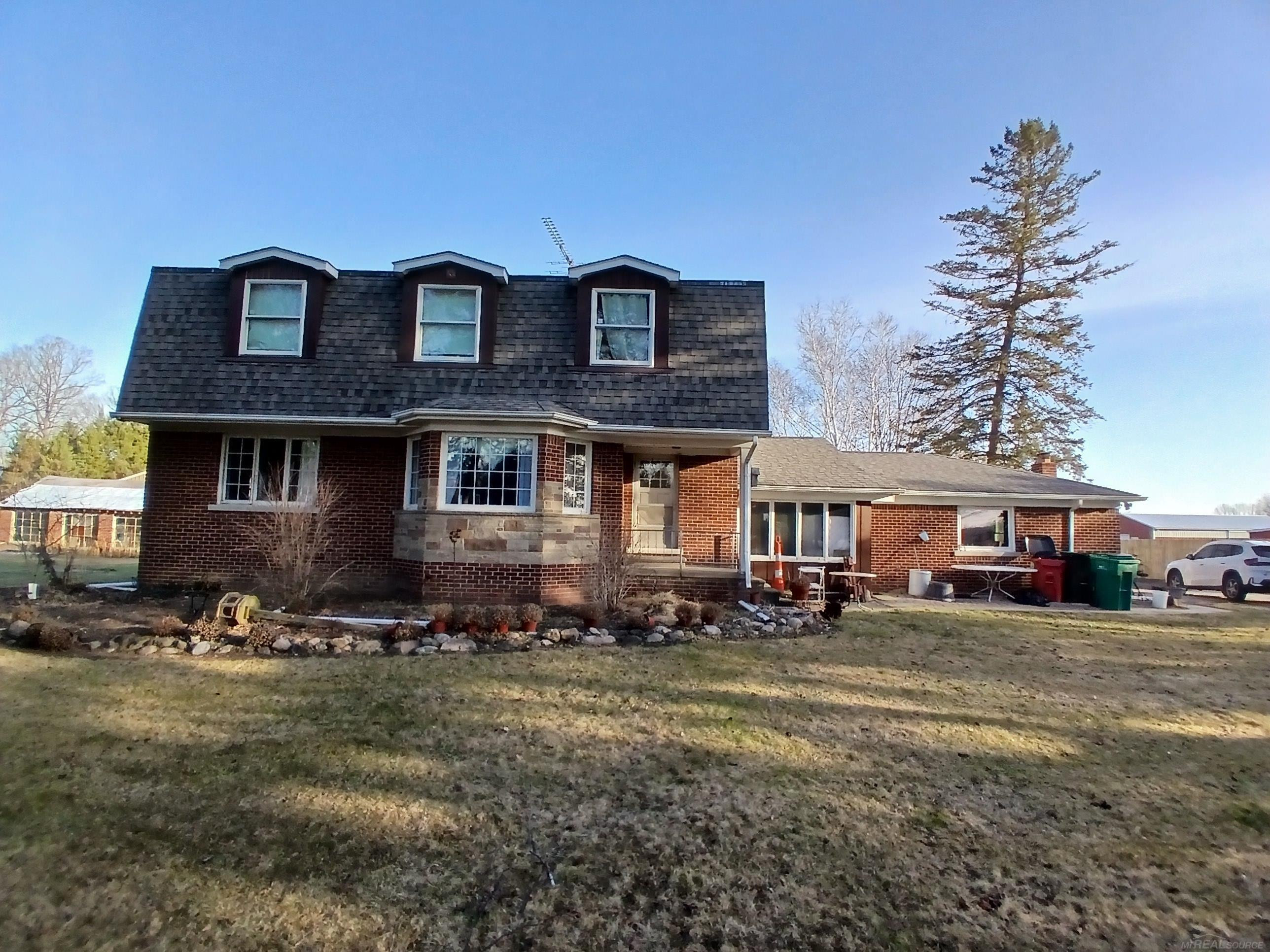 28405 26 Mile Road, MI 48048 — front exterior
