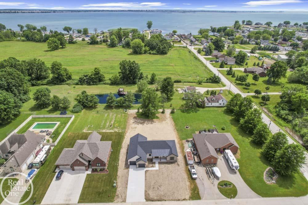 8439 Swan Court, MI — front exterior
