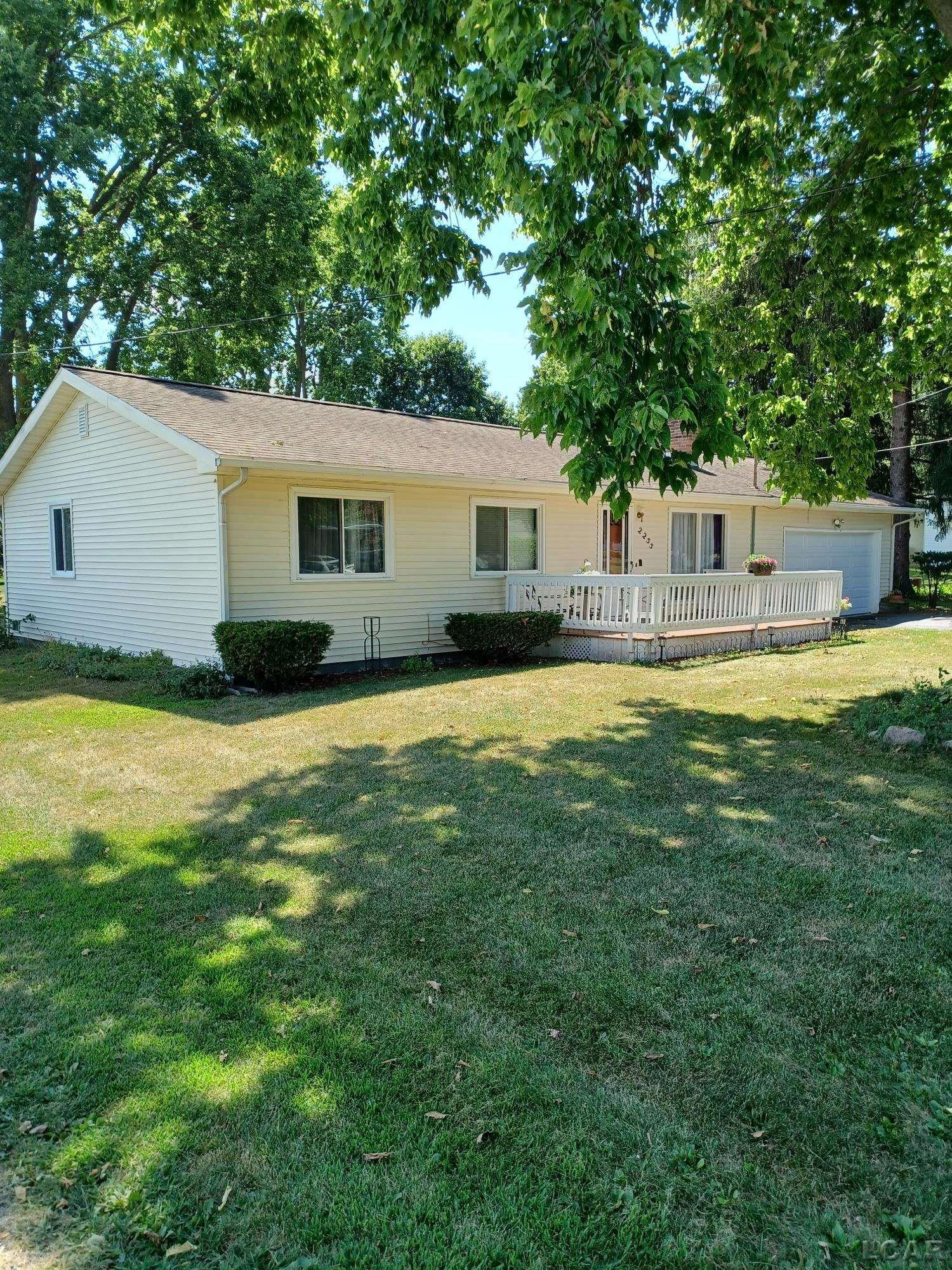 2255 Fairview Drive, Adrian, MI 49221 — front exterior