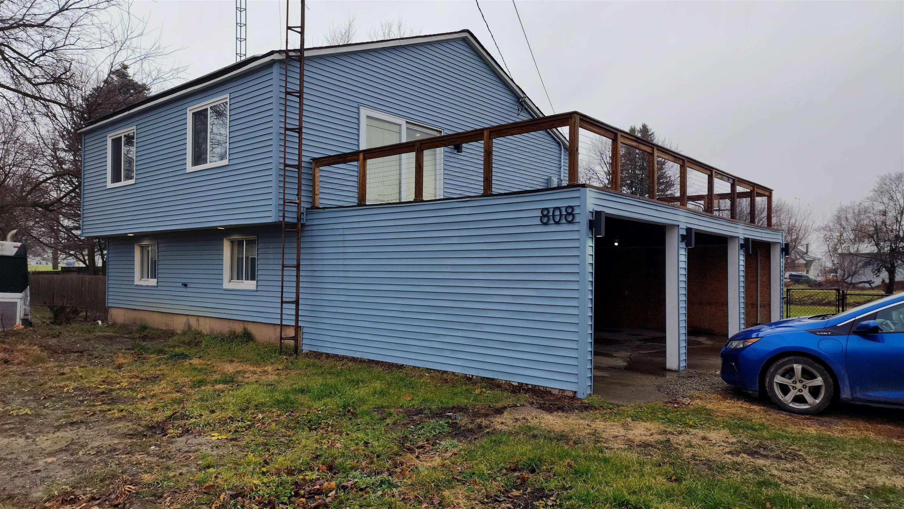808 Lotus Drive, Erie, MI — front exterior