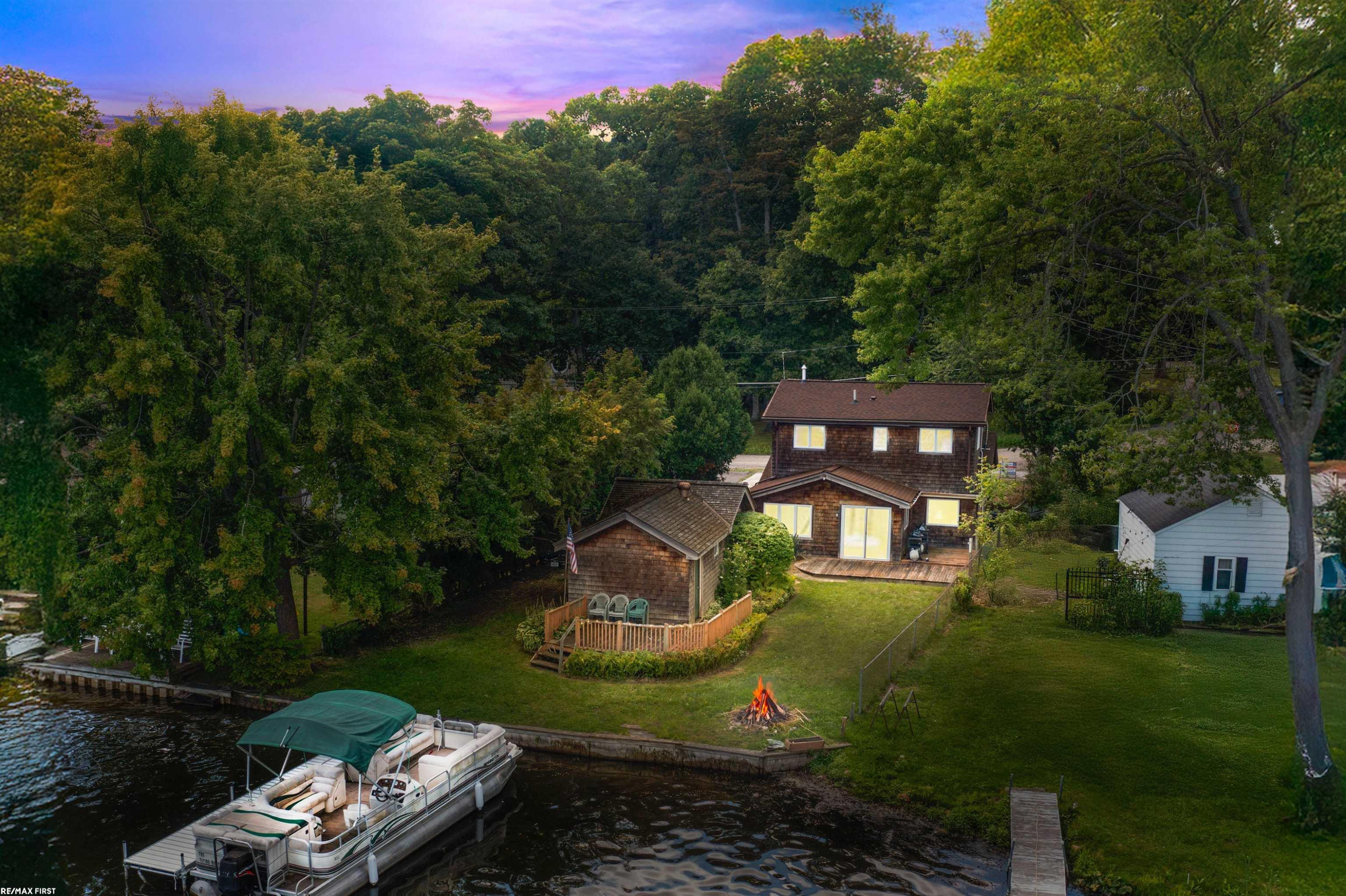 671 Lakeshore Drive, Columbiaville, MI 48421 — front exterior