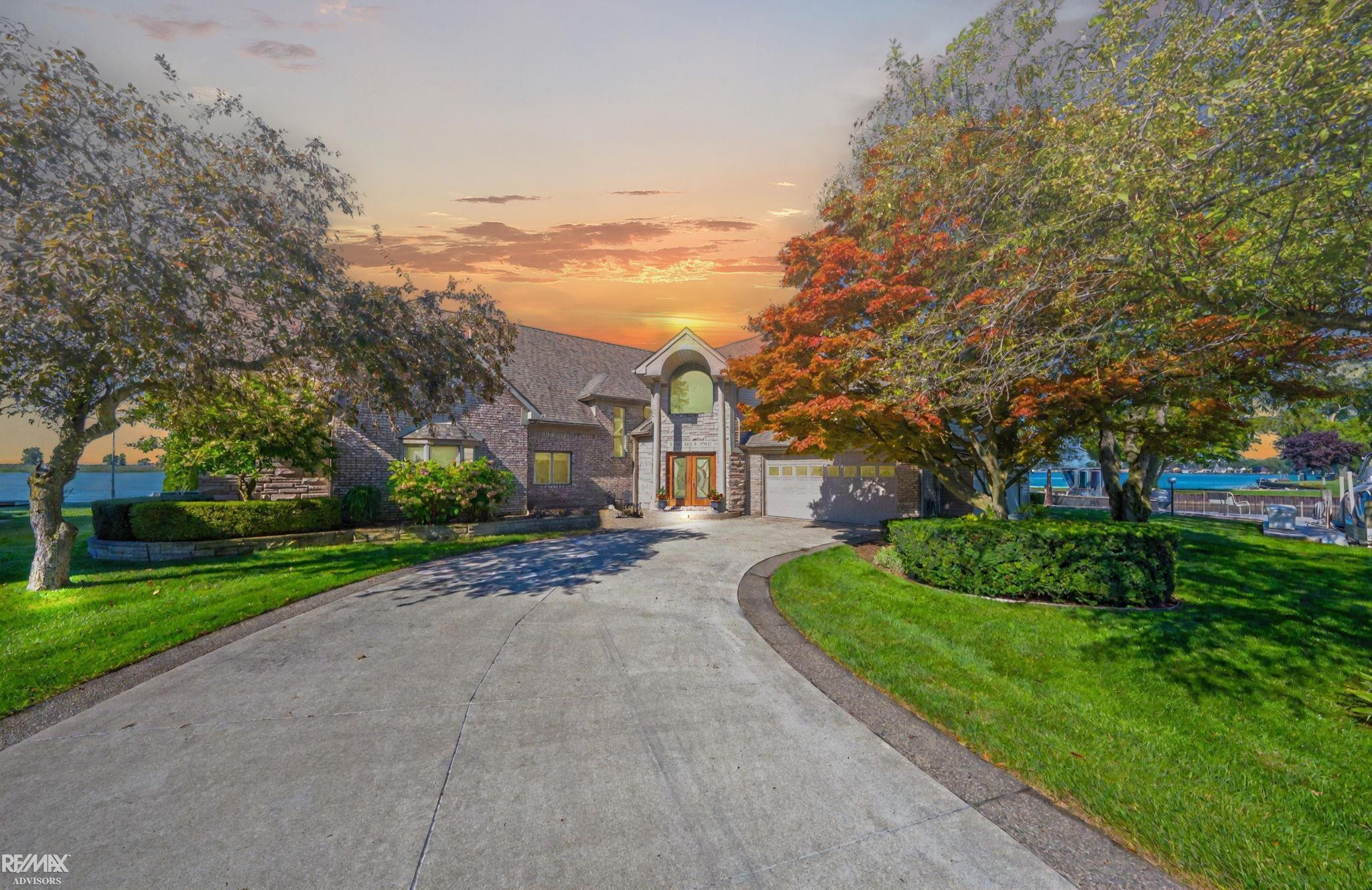 7418 Aqua Isle Drive, Algonac, MI 48001 — front exterior