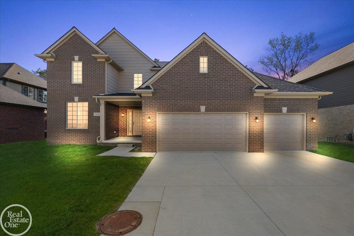 50606 Summit View Drive, Lot #16, MI 48042 — front exterior