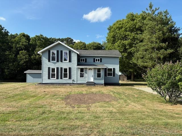 9240 Moreland Road, Jerome, MI 49249 — front exterior