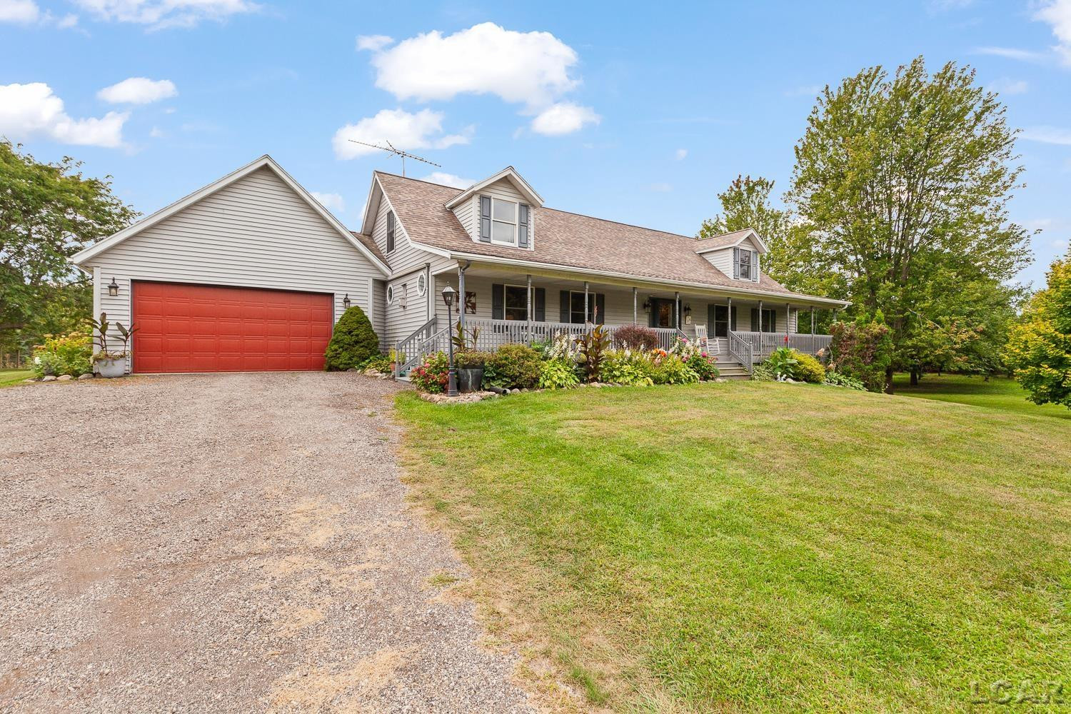 12460 Wisner Highway, Clinton, MI 49236 — front exterior