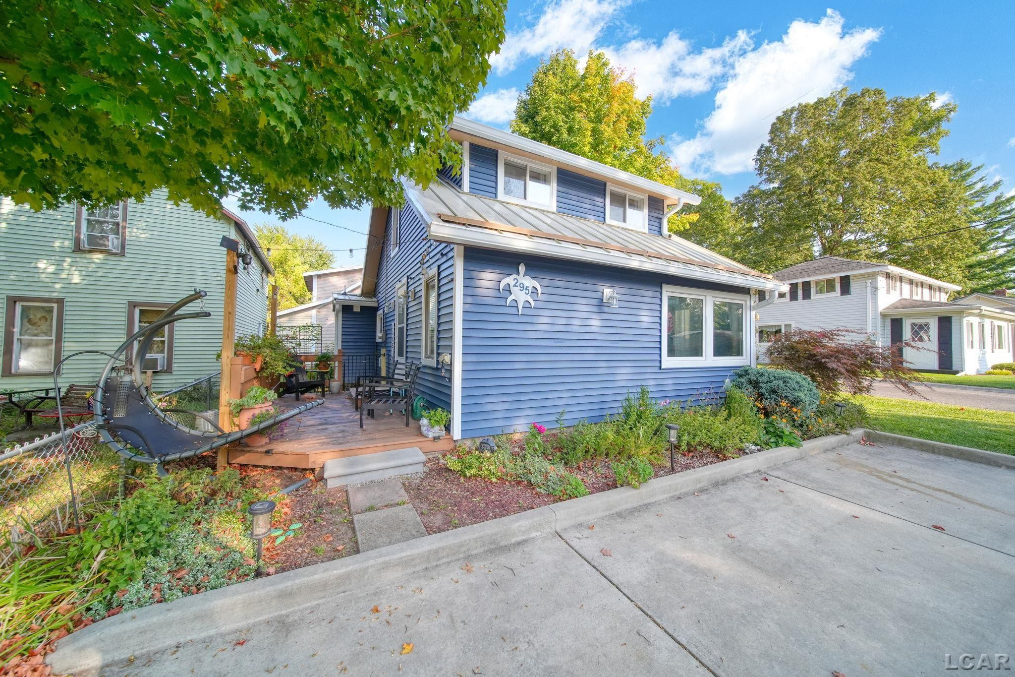 295 Grove Street, Manitou Beach, MI 49253 — front exterior