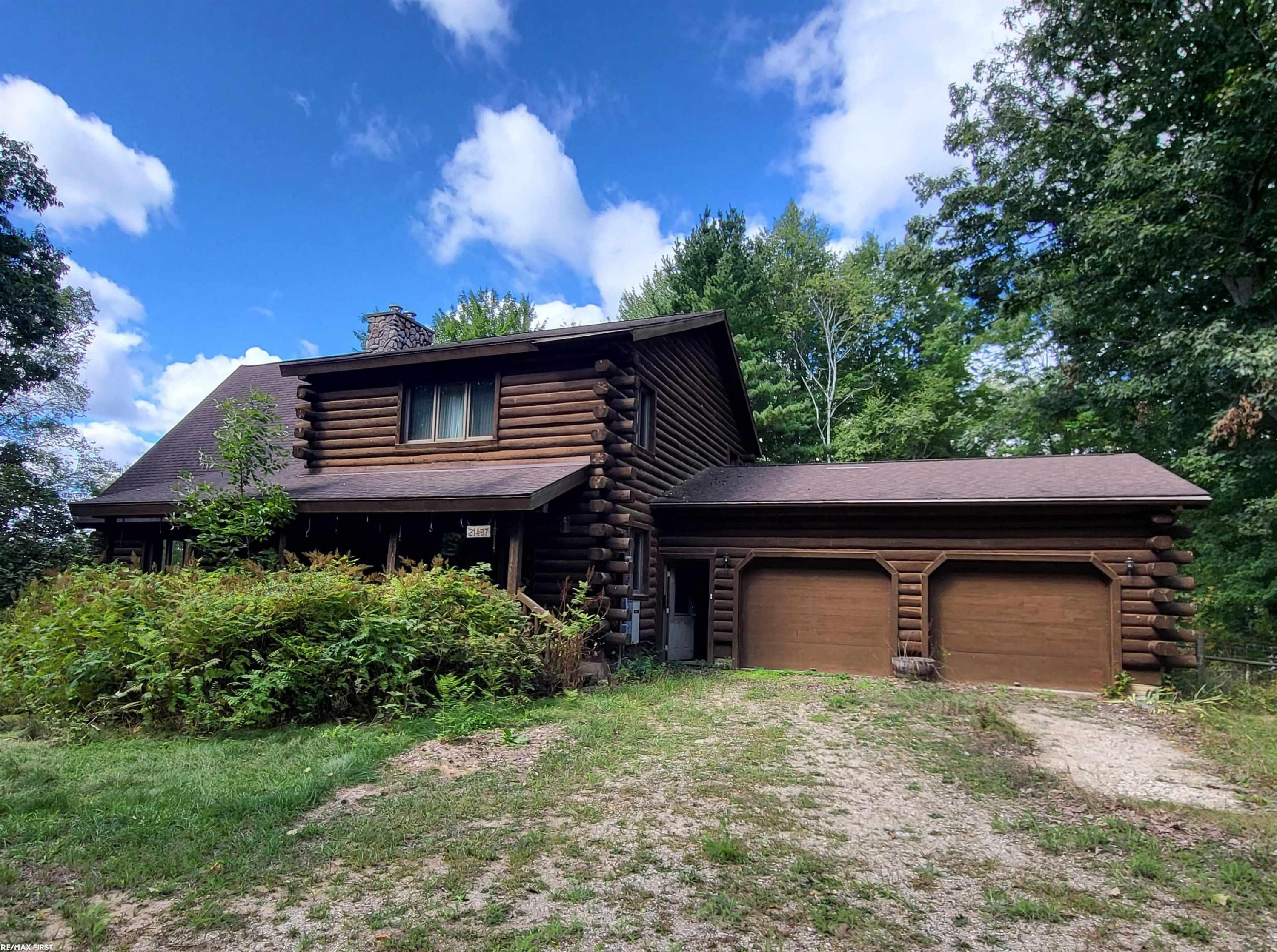 21487 90th Avenue, Evart, MI 49631 — front exterior